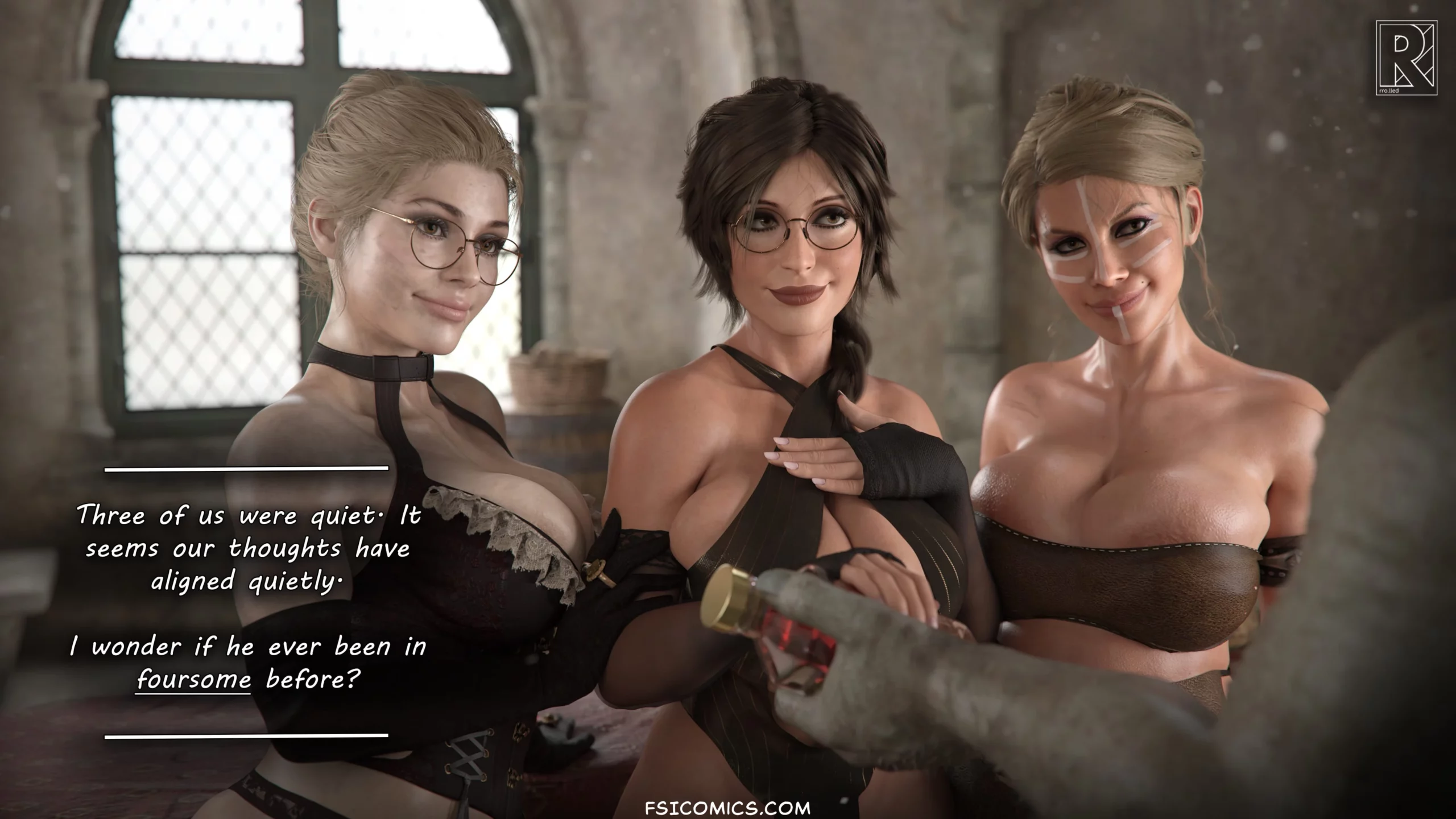 Lara Lustful Adventure Chapter 5 Rro.lled FSIComics.com 13 scaled - FSIComics