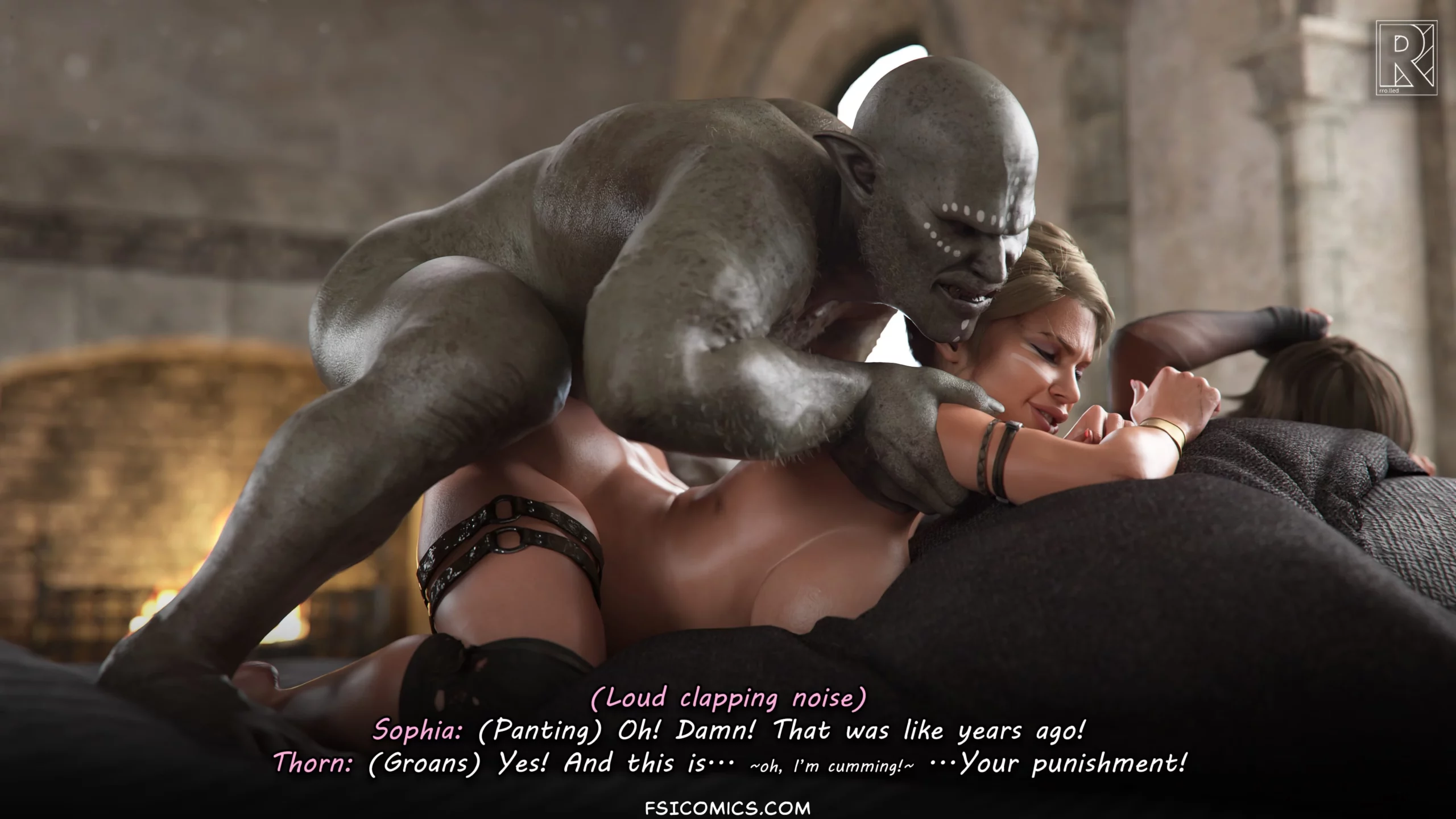 Lara Lustful Adventure Chapter 5 Rro.lled FSIComics.com 32 scaled - FSIComics