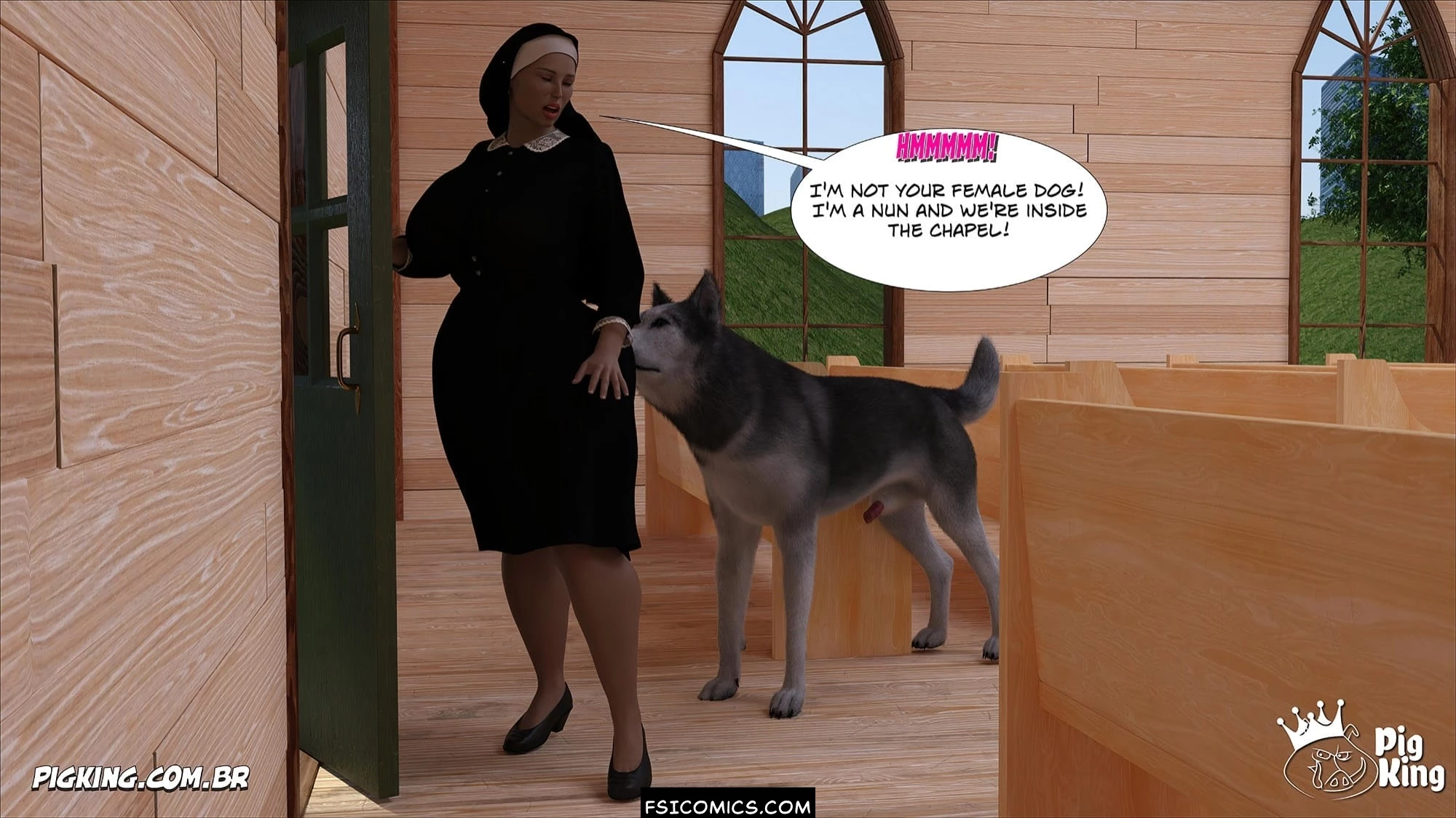 Nun Isabella Chapter 11 CrazyDad3D FSIComics.com 55 - FSIComics Nun Isabella Chapter 11 CrazyDad3D FSIComics.com 55 - FSIComics