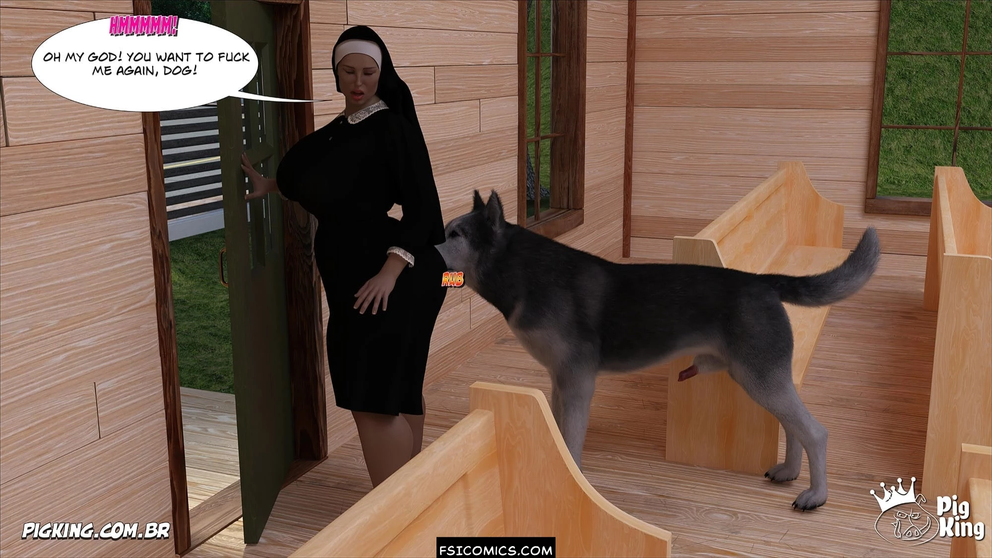 Nun Isabella Chapter 11 CrazyDad3D FSIComics.com 56 - FSIComics Nun Isabella Chapter 11 CrazyDad3D FSIComics.com 56 - FSIComics