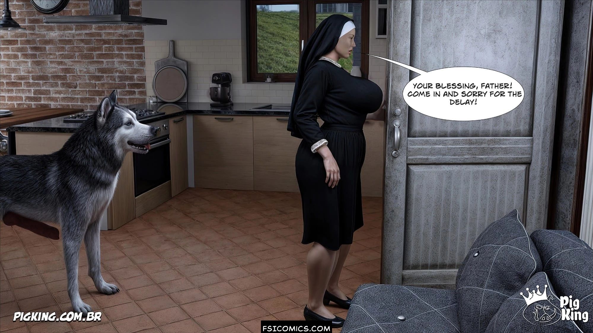 Nun Isabella Chapter 13 CrazyDad3D FSIComics.com 101 - FSIComics Nun Isabella Chapter 13 CrazyDad3D FSIComics.com 101 - FSIComics