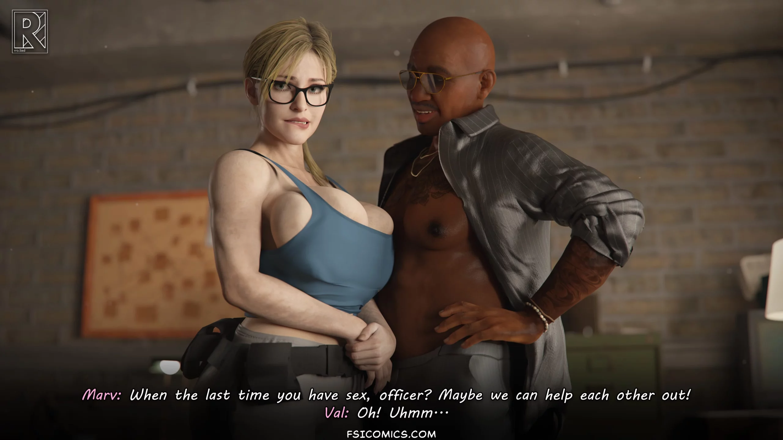 Officer Val Chapter 2 Creamy Persuasion Rro.lled FSIComics.com 11 scaled - FSIComics