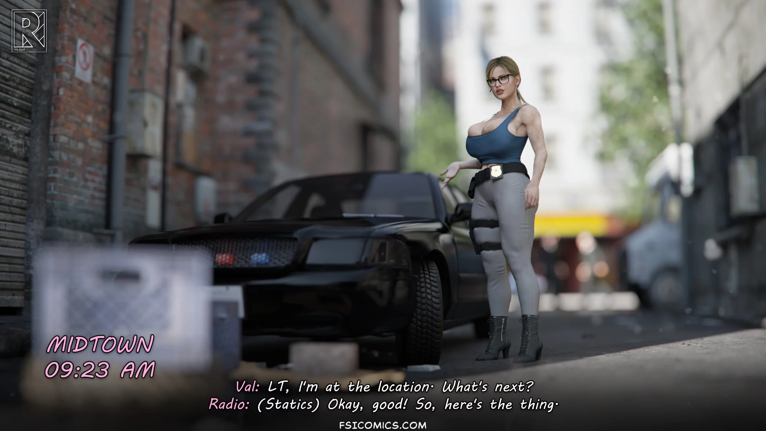 Officer Val Chapter 2 Creamy Persuasion Rro.lled FSIComics.com 2 scaled - FSIComics