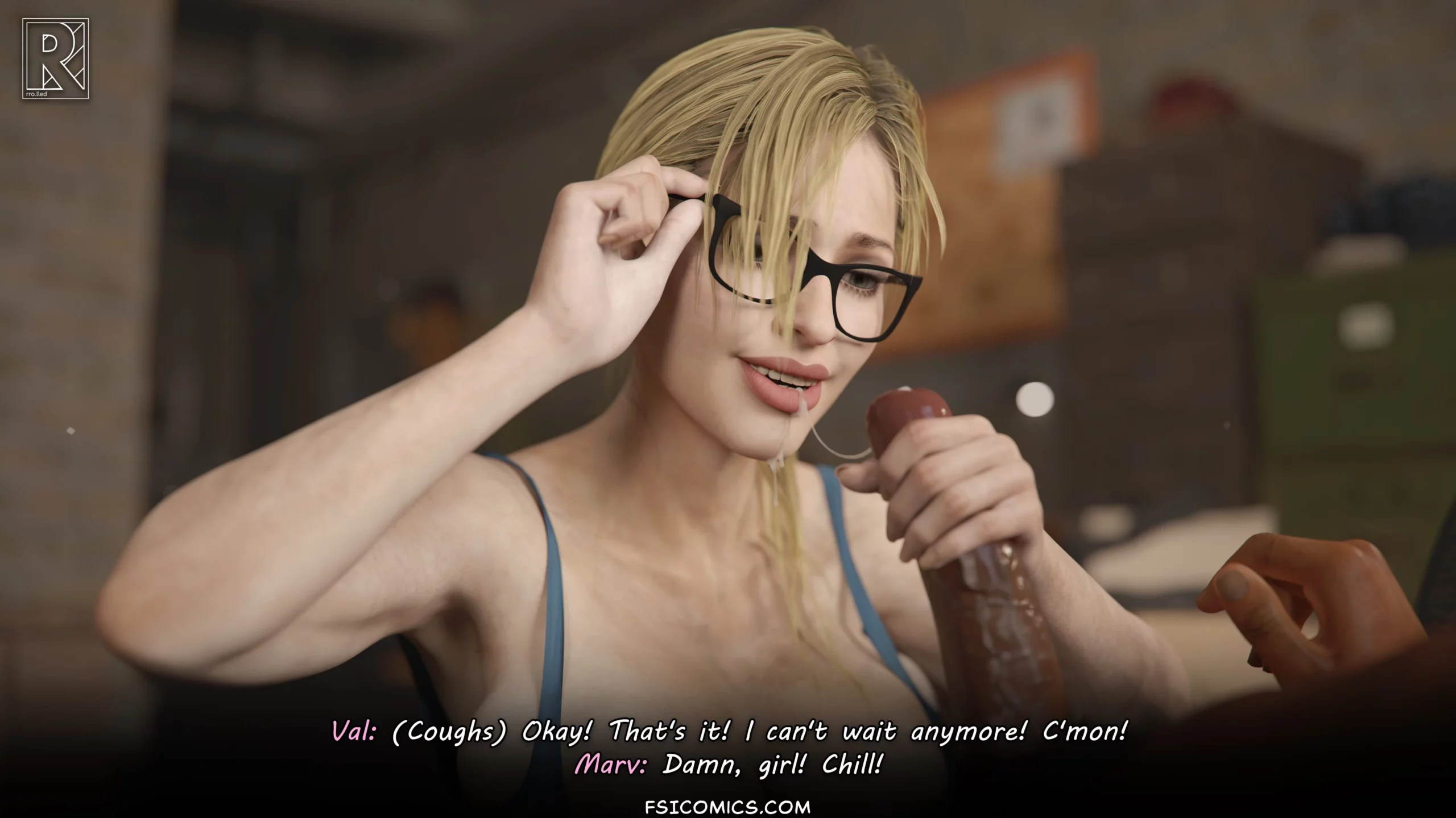 Officer Val Chapter 2 Creamy Persuasion Rro.lled FSIComics.com 28 scaled - FSIComics