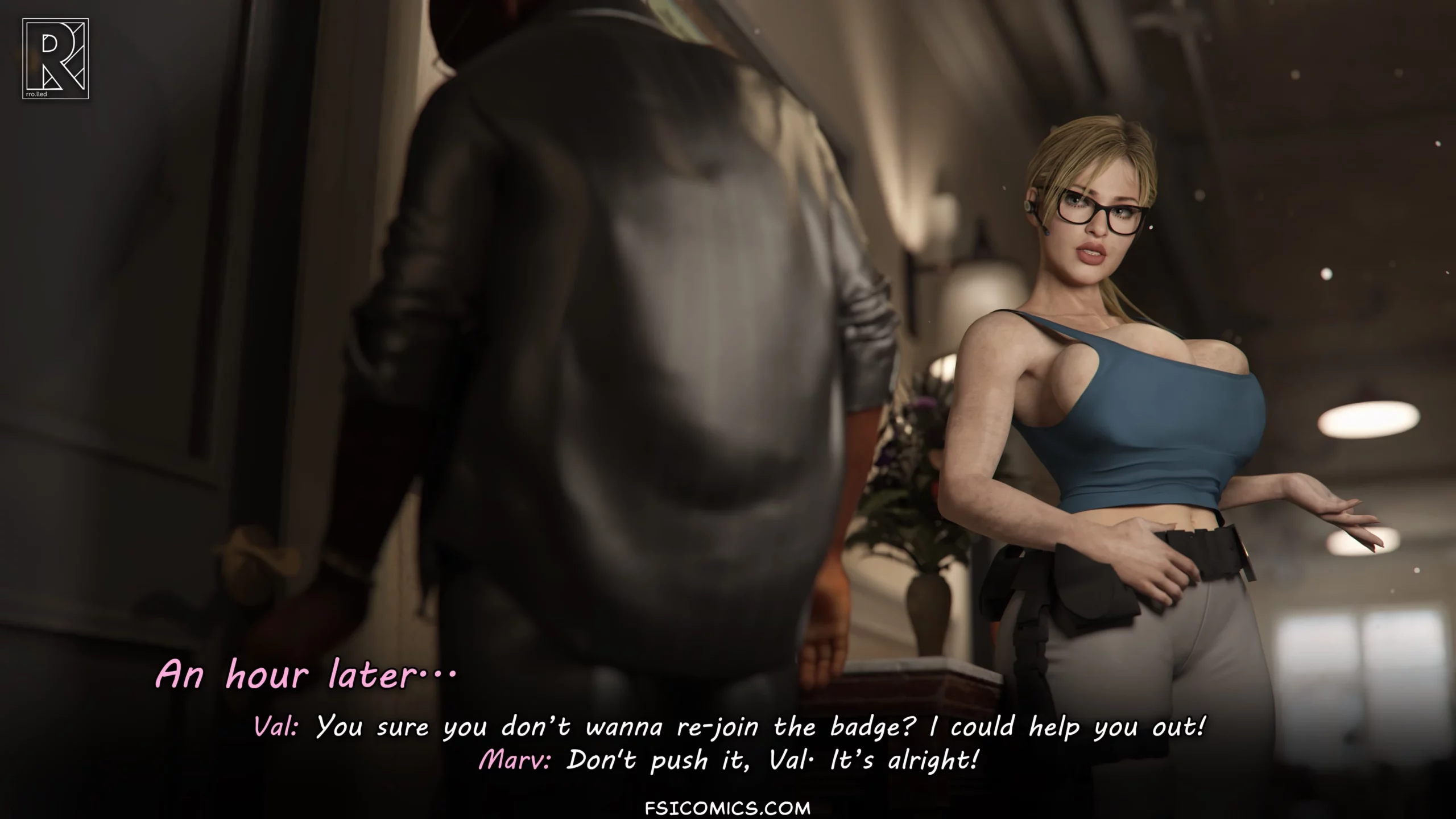 Officer Val Chapter 2 Creamy Persuasion Rro.lled FSIComics.com 61 scaled - FSIComics