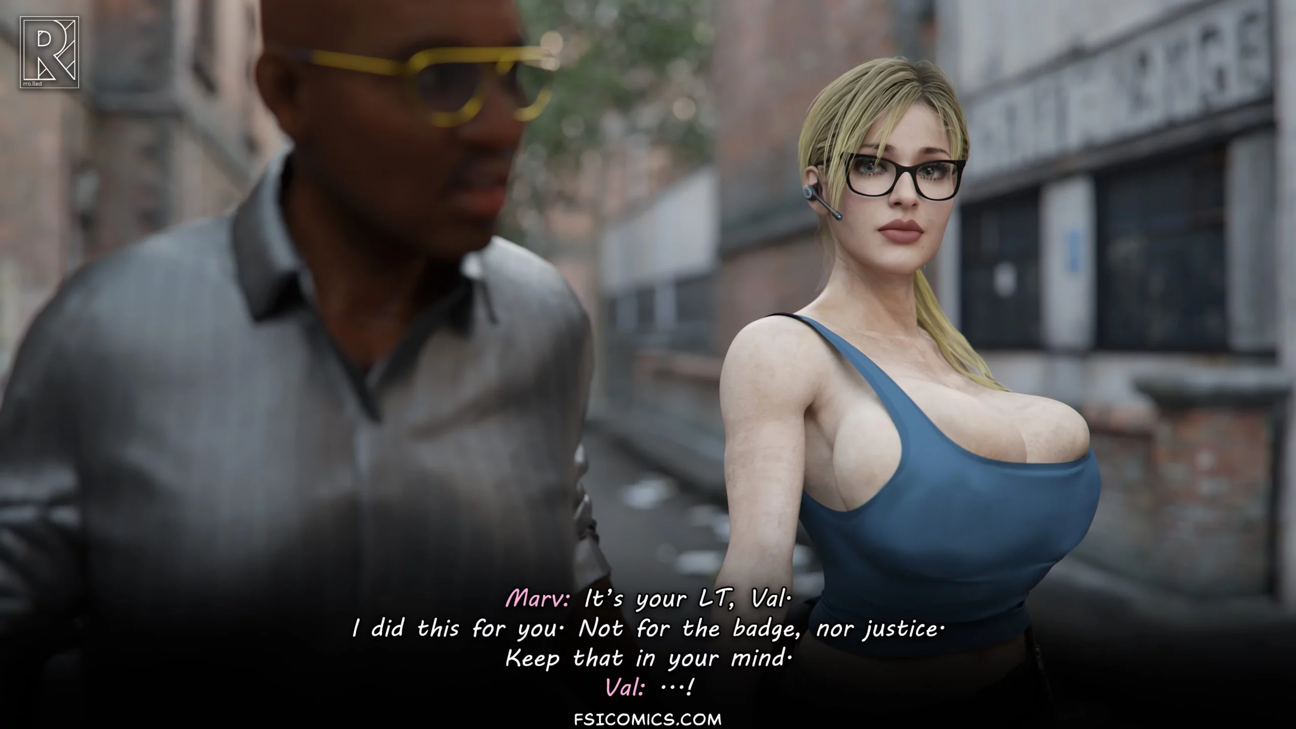 Officer Val Chapter 2 Creamy Persuasion Rro.lled FSIComics.com 63 scaled - FSIComics