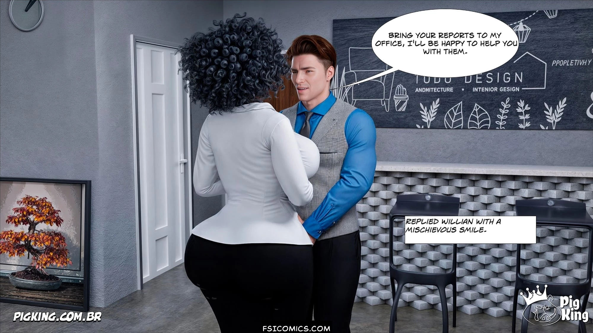 The Office Chapter 1 CrazyDad3D FSIComics.com 17 - FSIComics