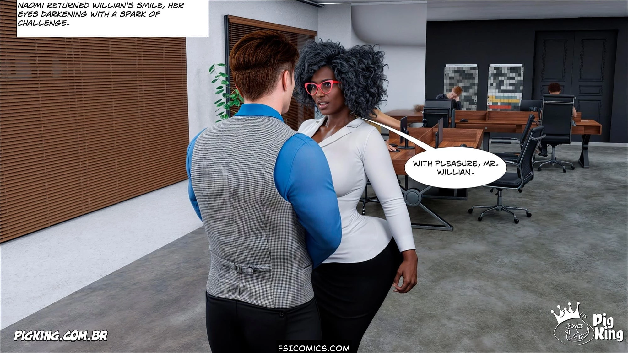 The Office Chapter 1 CrazyDad3D FSIComics.com 19 - FSIComics