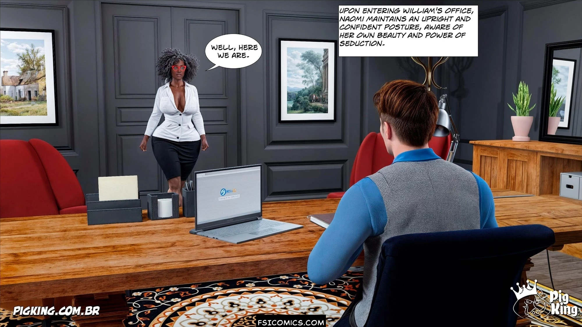 The Office Chapter 1 CrazyDad3D FSIComics.com 22 - FSIComics