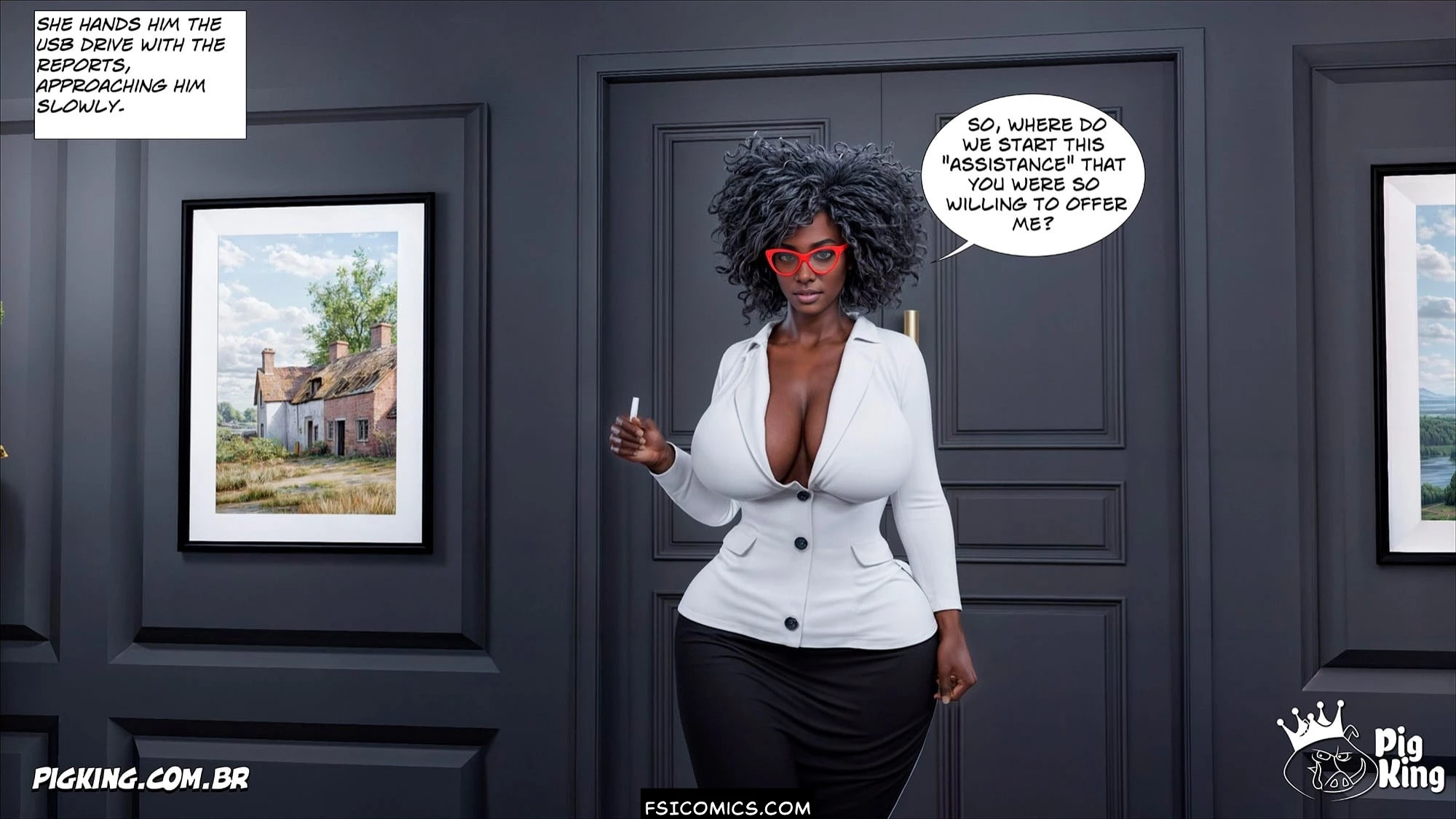 The Office Chapter 1 CrazyDad3D FSIComics.com 23 - FSIComics