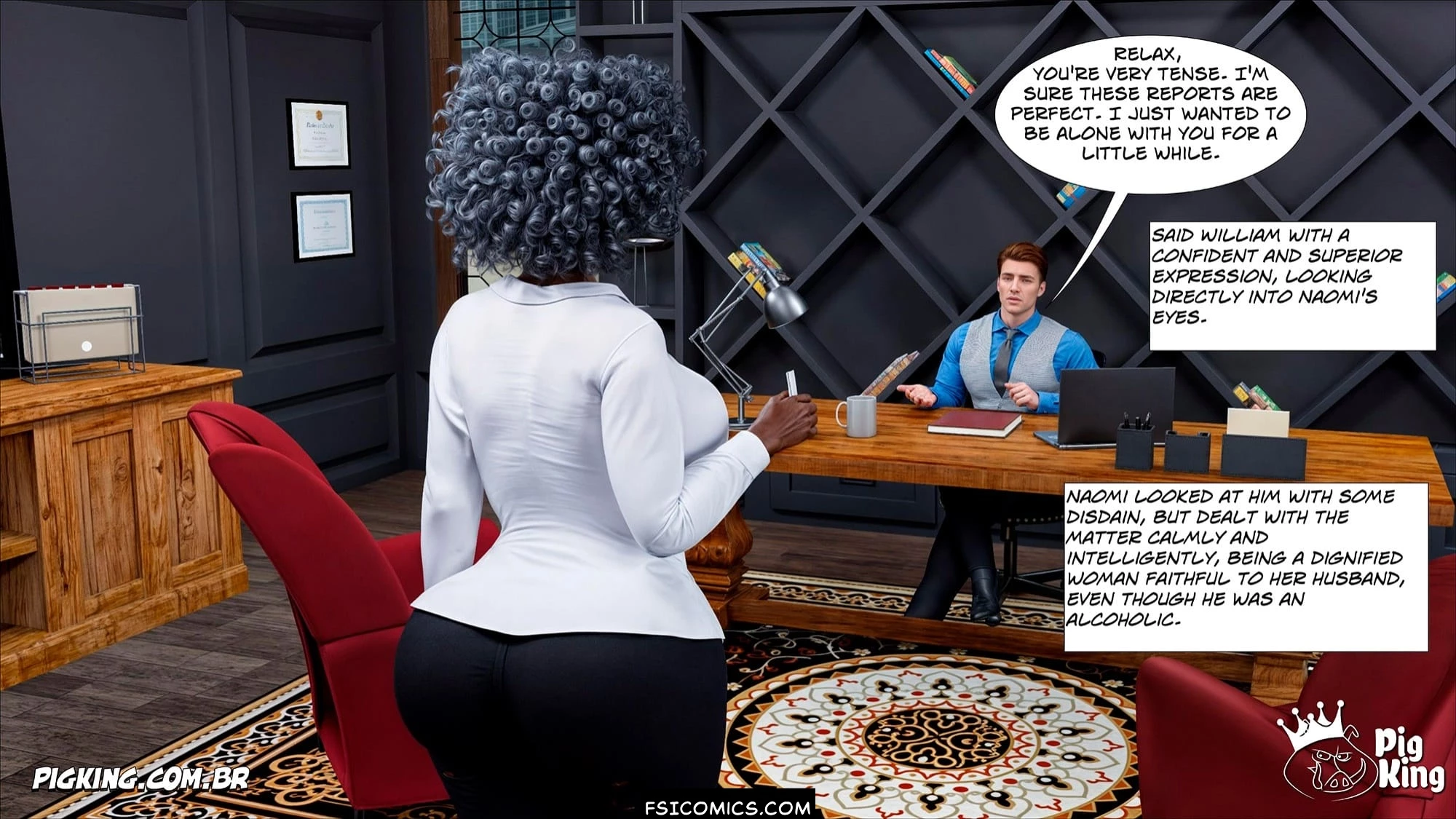 The Office Chapter 1 CrazyDad3D FSIComics.com 24 - FSIComics