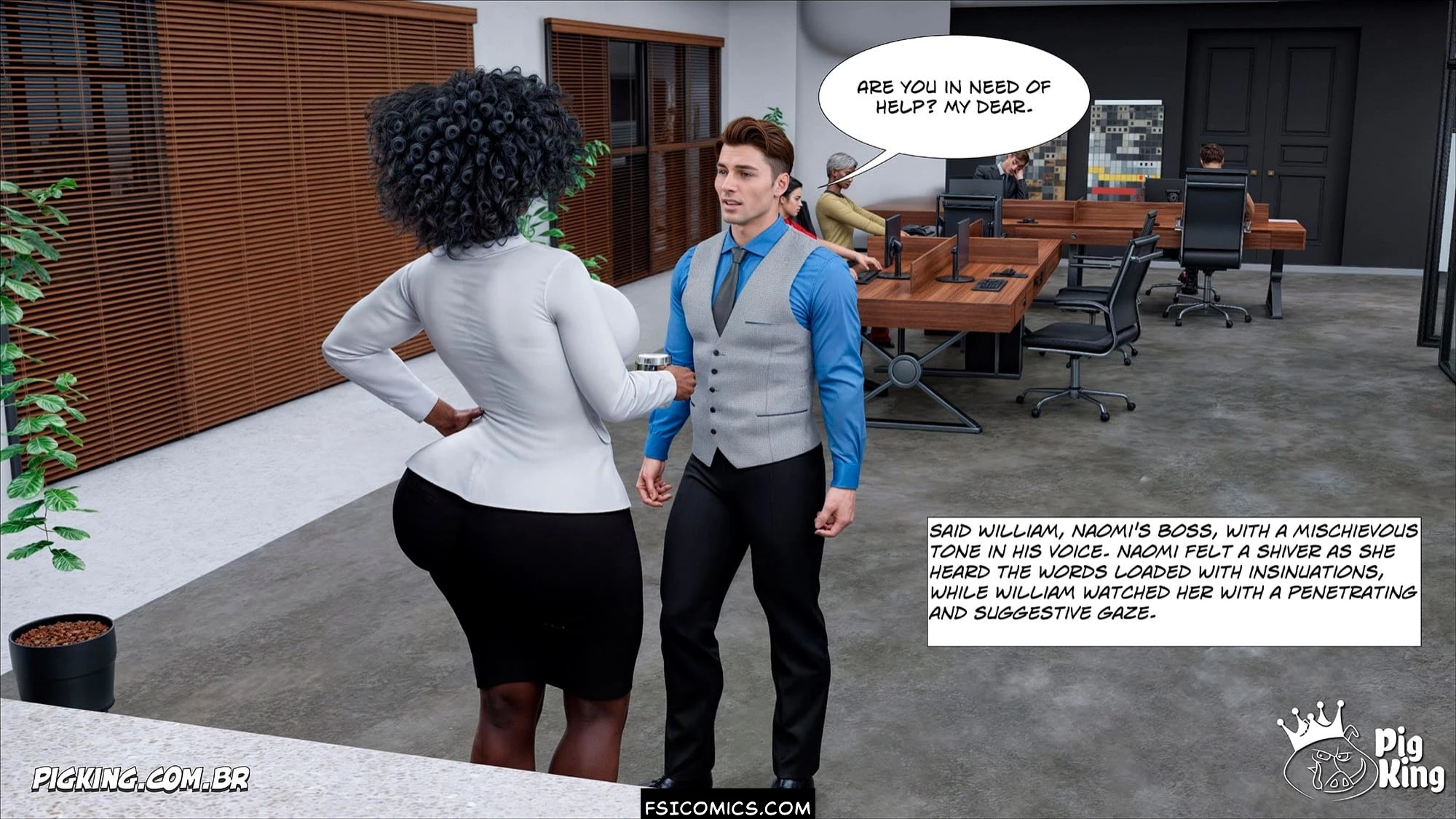 The Office Chapter 1 CrazyDad3D FSIComics.com 3 - FSIComics