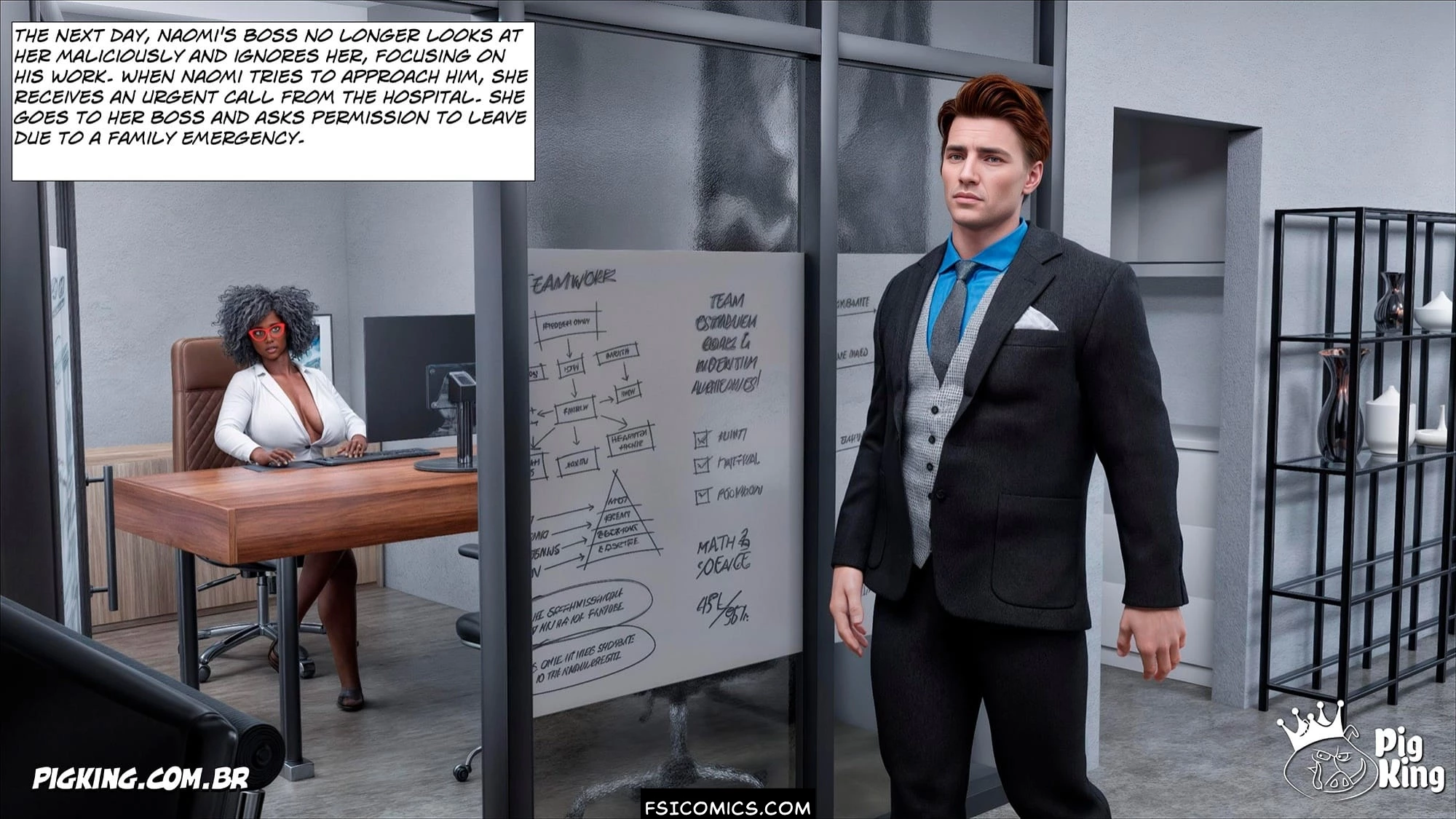 The Office Chapter 1 CrazyDad3D FSIComics.com 38 - FSIComics