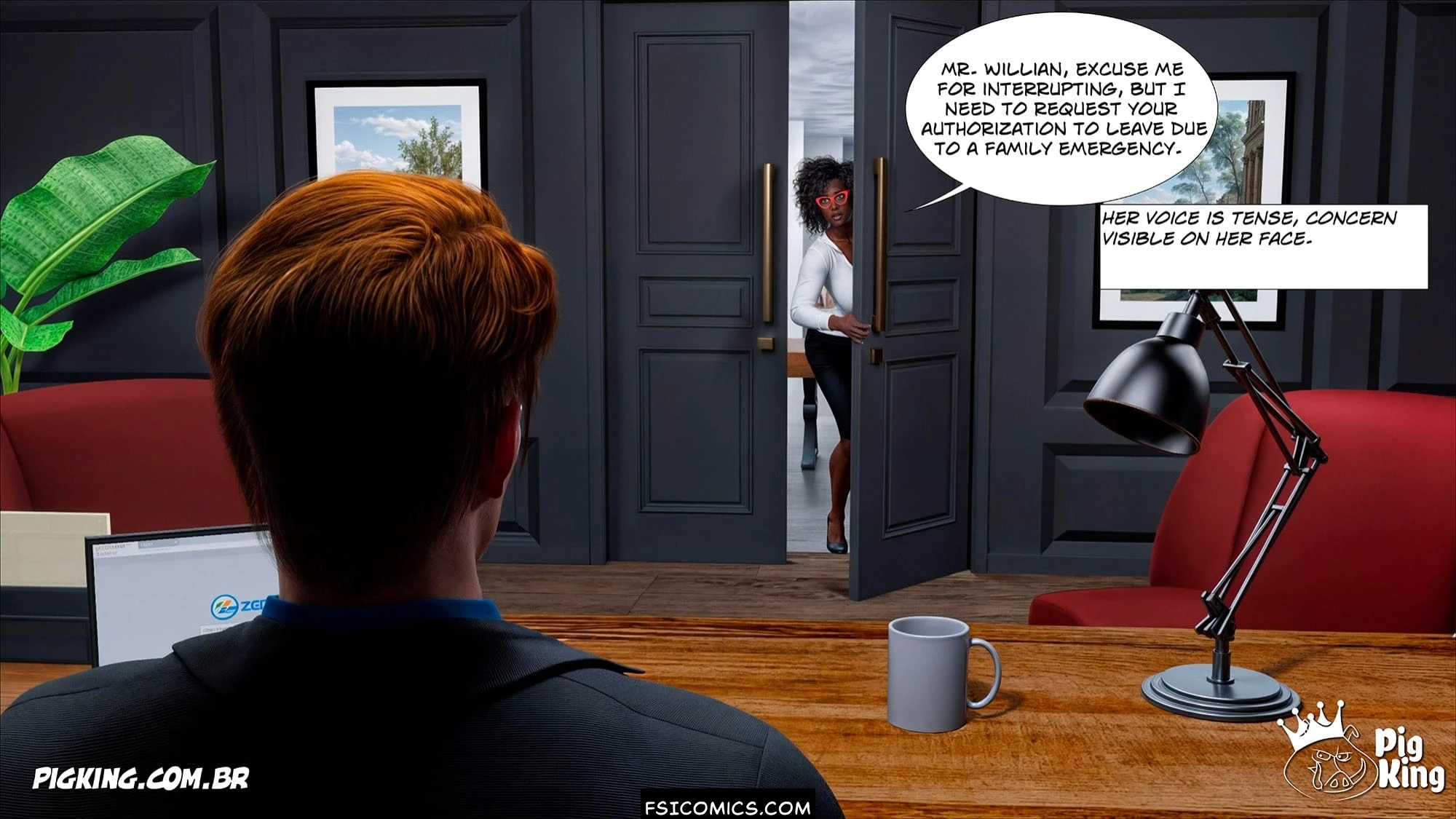 The Office Chapter 1 CrazyDad3D FSIComics.com 39 - FSIComics