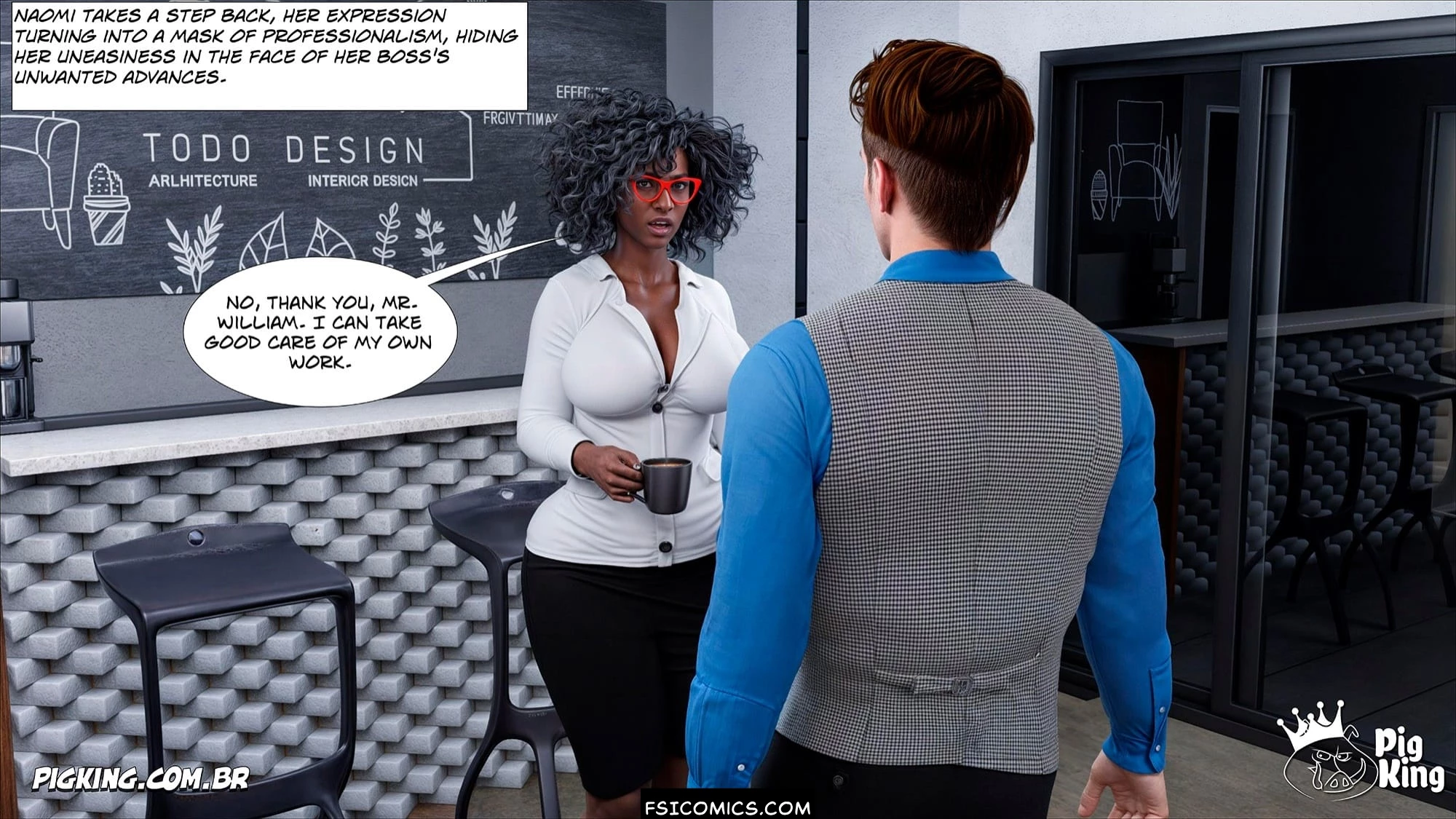The Office Chapter 1 CrazyDad3D FSIComics.com 4 - FSIComics