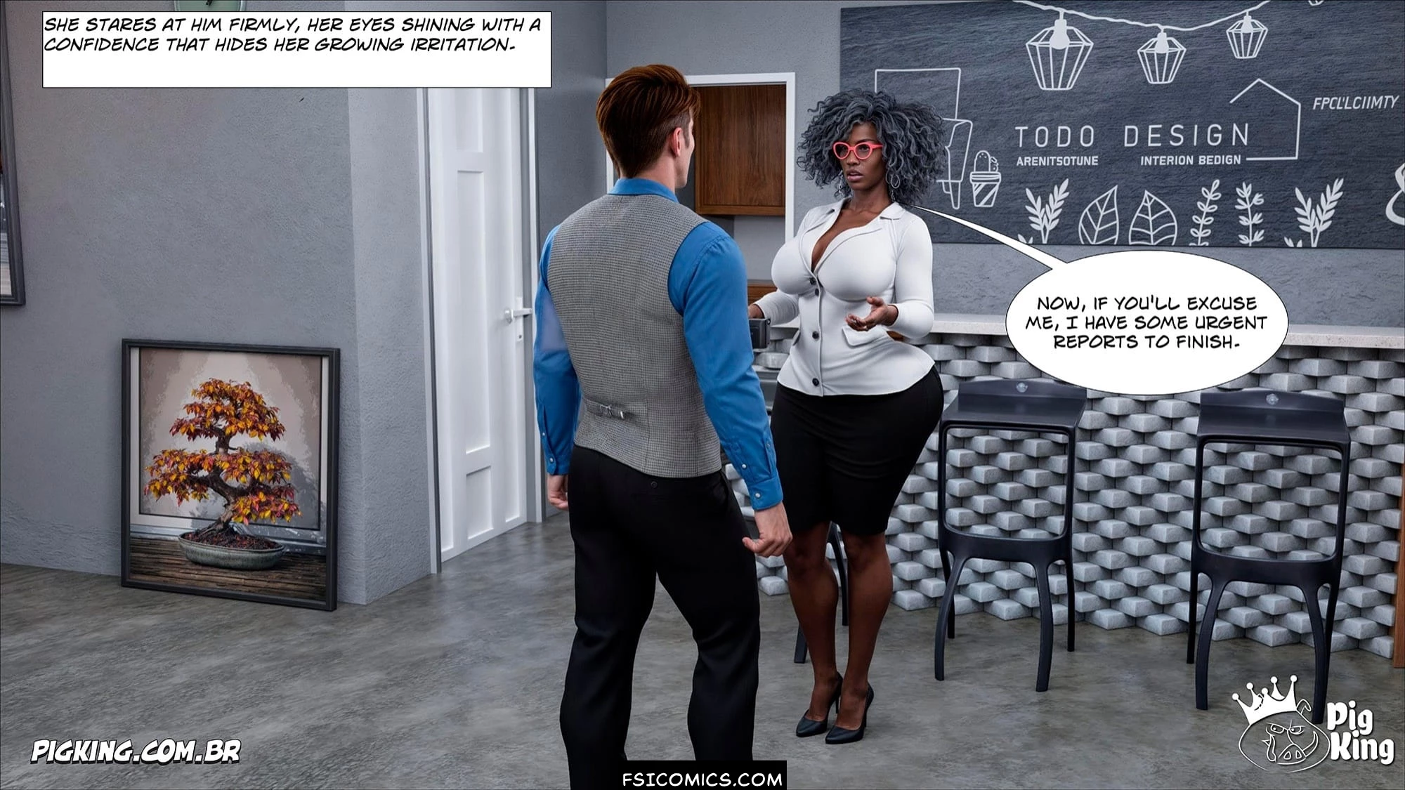 The Office Chapter 1 CrazyDad3D FSIComics.com 5 - FSIComics