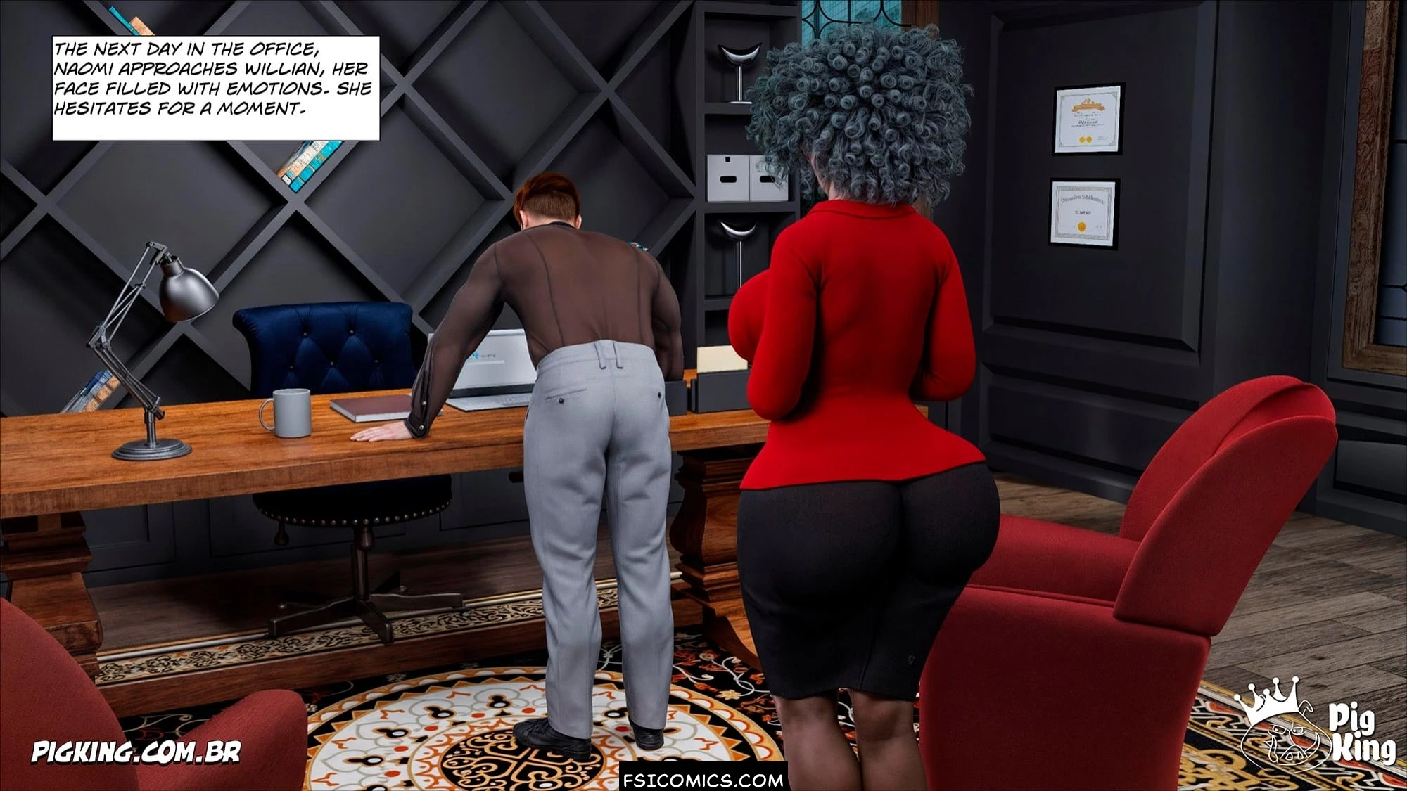 The Office Chapter 1 CrazyDad3D FSIComics.com 62 - FSIComics