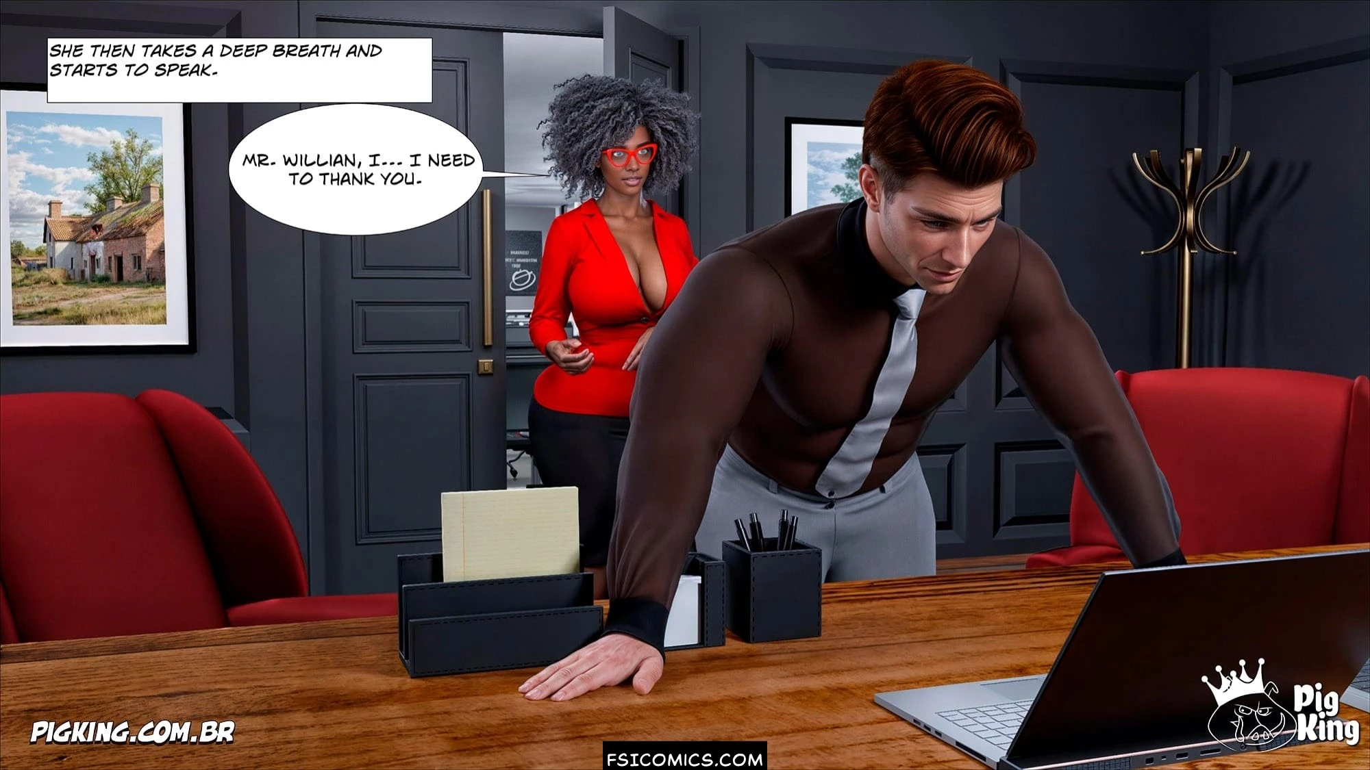 The Office Chapter 1 CrazyDad3D FSIComics.com 63 - FSIComics