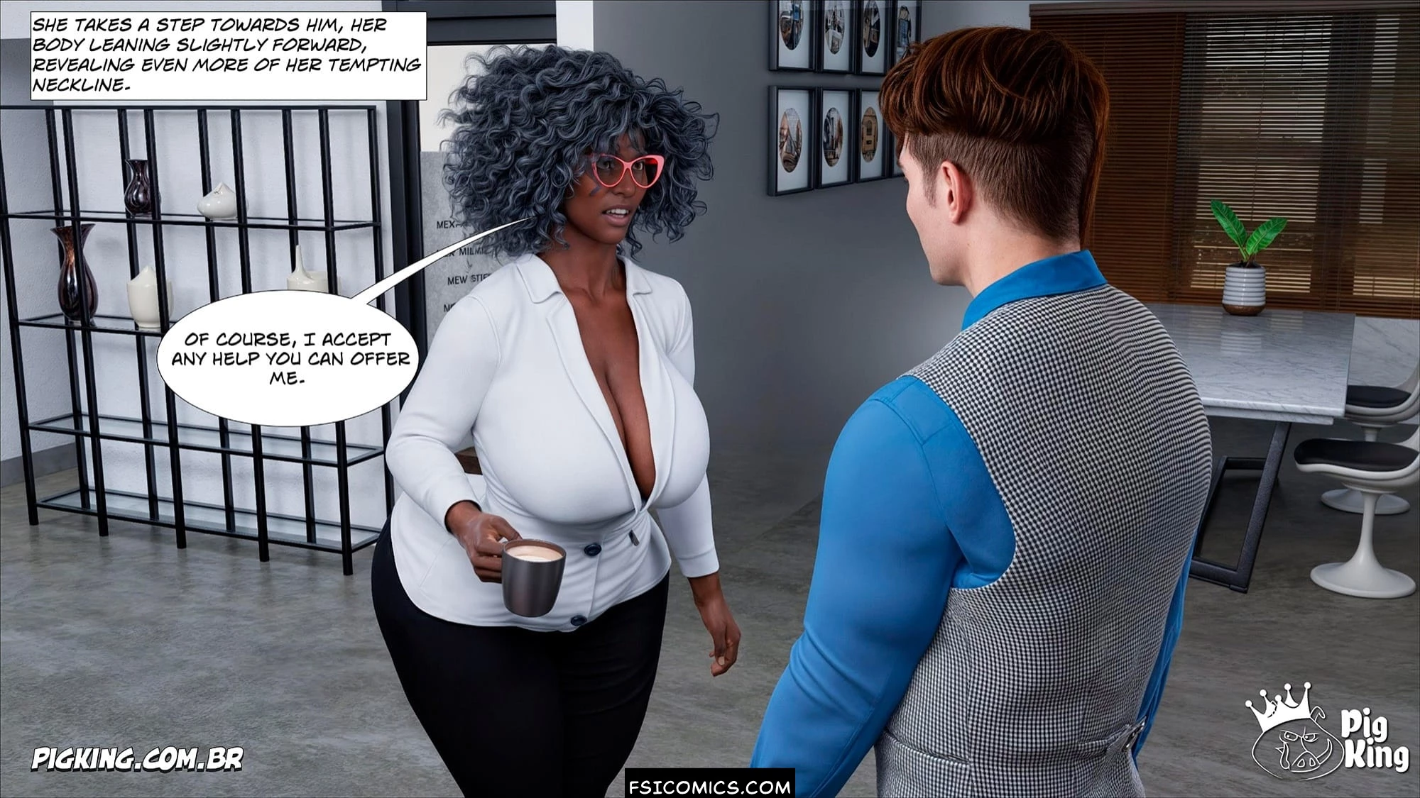 The Office Chapter 1 CrazyDad3D FSIComics.com 9 - FSIComics