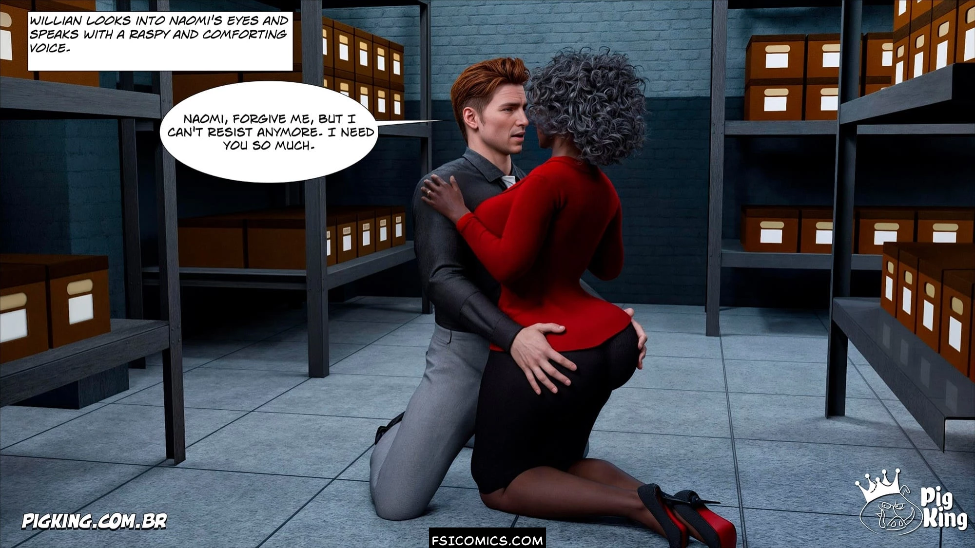 The Office Chapter 1 CrazyDad3D FSIComics.com 94 - FSIComics