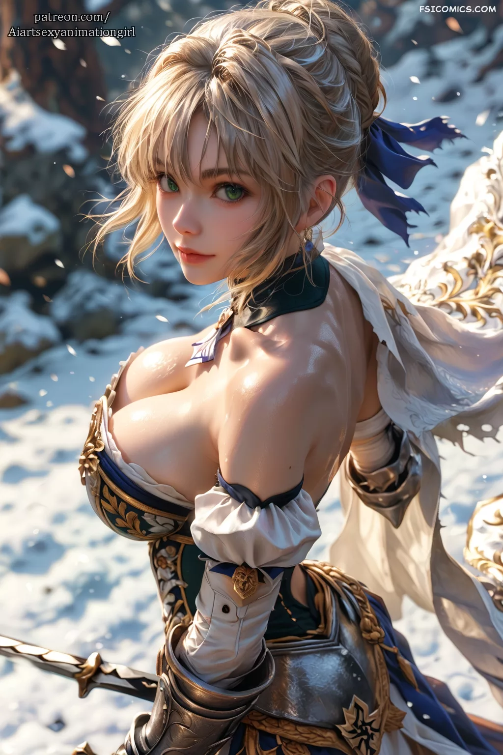 pure white knight aiasag 024 - FSIComics