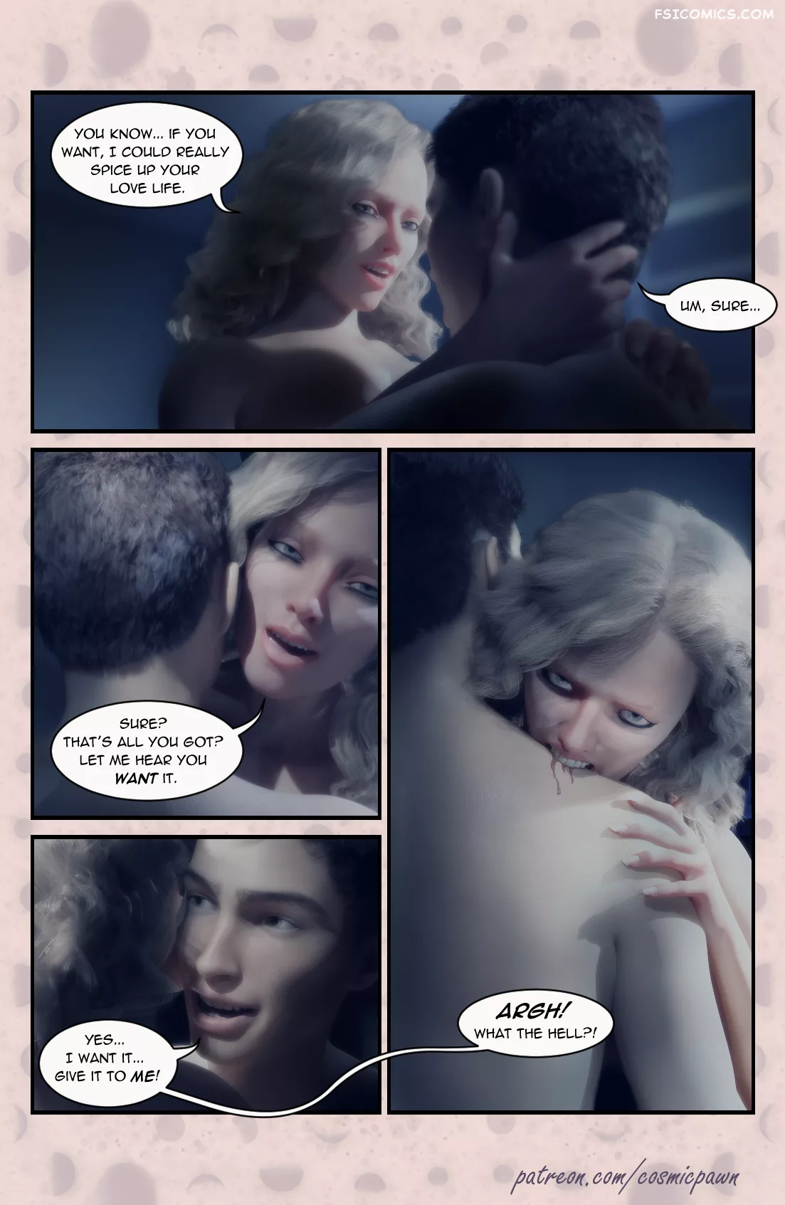 the bite of the werewoman chapter 1 cosmicpawn 005 - FSIComics