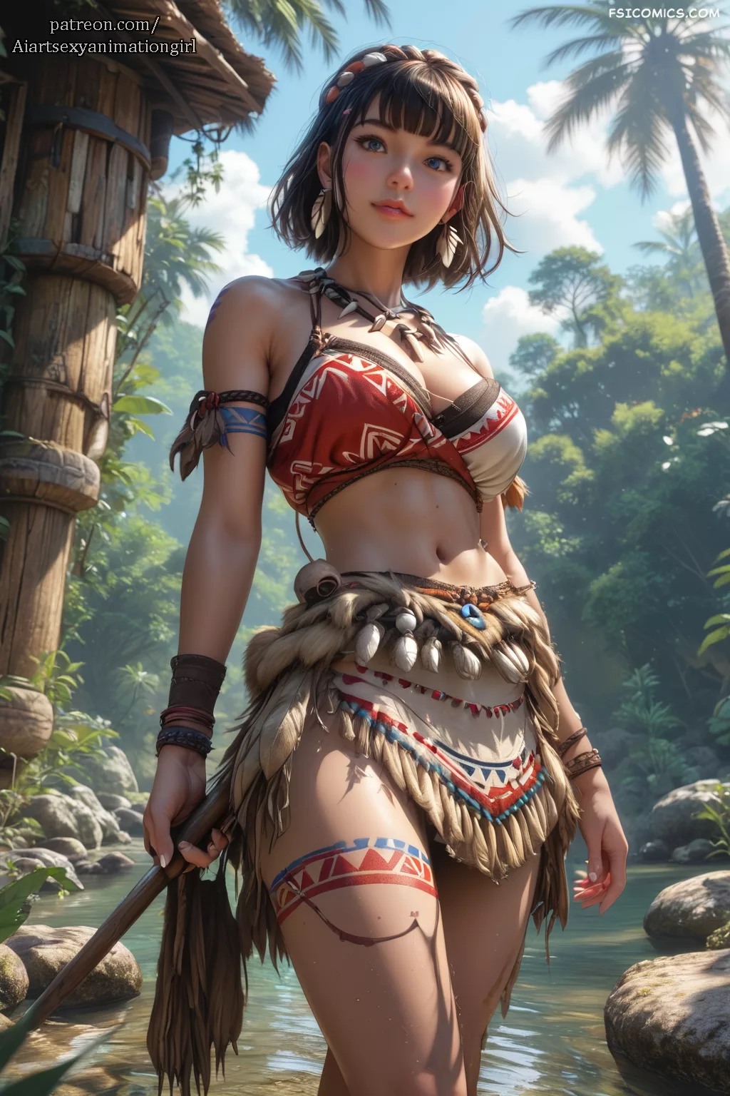 tribal girl aiasag 021 - FSIComics