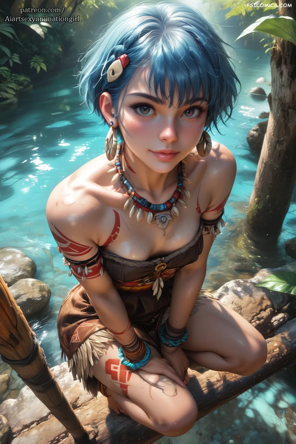 tribal girl aiasag 027 - FSIComics