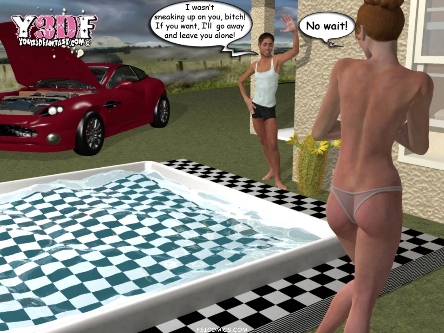 Crazy Day Chapter 1 Y3DF Your3DFantasy FSIComics.com 10 - FSIComics Crazy Day Chapter 1 Y3DF Your3DFantasy FSIComics.com 10 - FSIComics