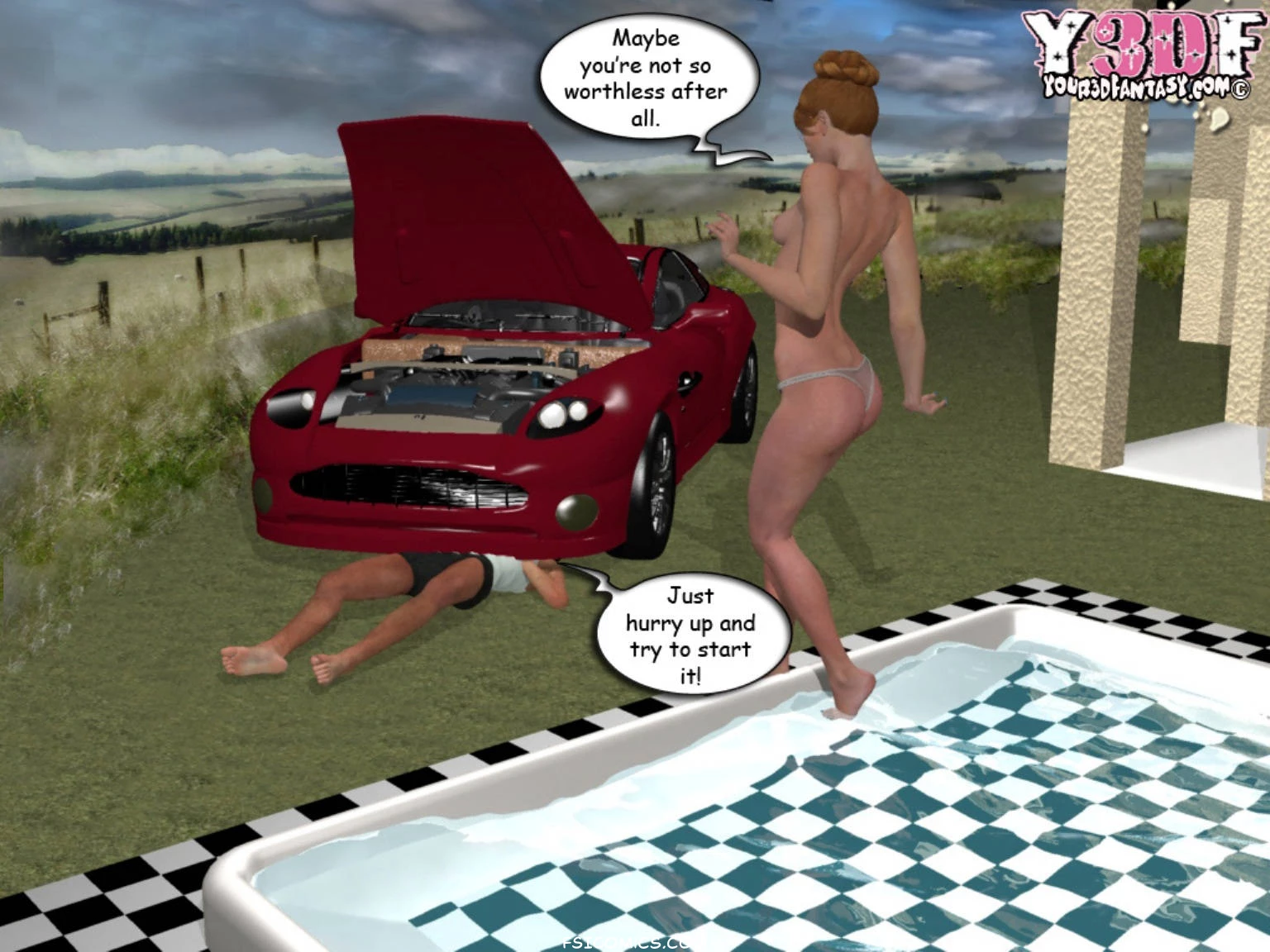 Crazy Day Chapter 1 Y3DF Your3DFantasy FSIComics.com 16 - FSIComics Crazy Day Chapter 1 Y3DF Your3DFantasy FSIComics.com 16 - FSIComics