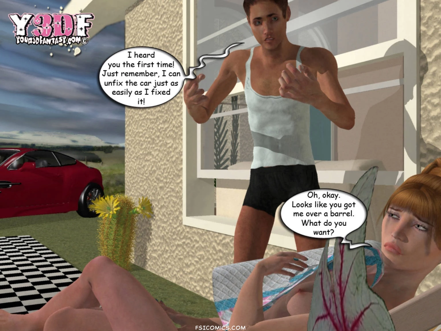 Crazy Day Chapter 1 Y3DF Your3DFantasy FSIComics.com 23 - FSIComics Crazy Day Chapter 1 Y3DF Your3DFantasy FSIComics.com 23 - FSIComics