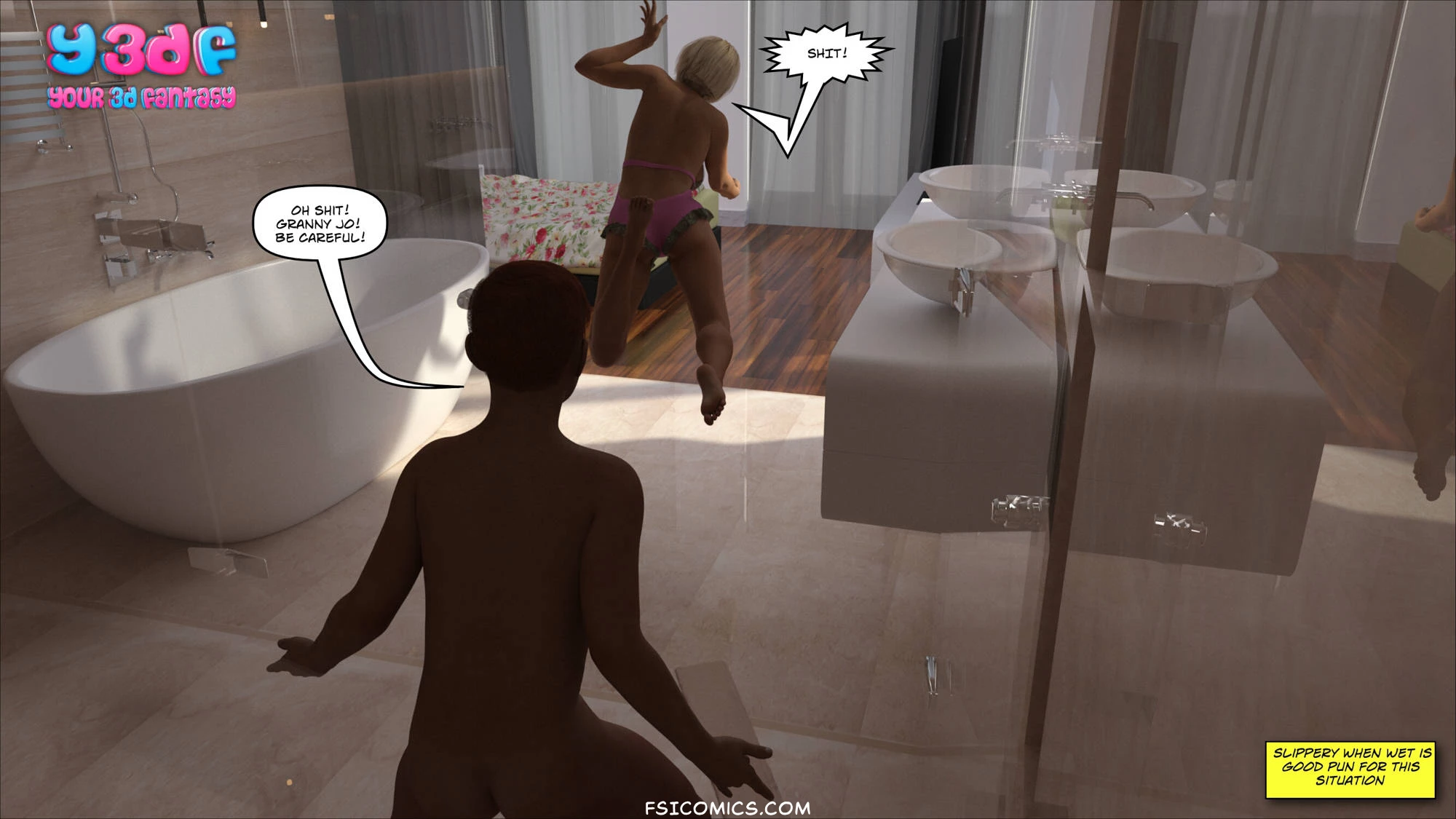 Instant Regret Chapter 1 Y3DF Your3DFantasy FSIComics.com 12 - FSIComics