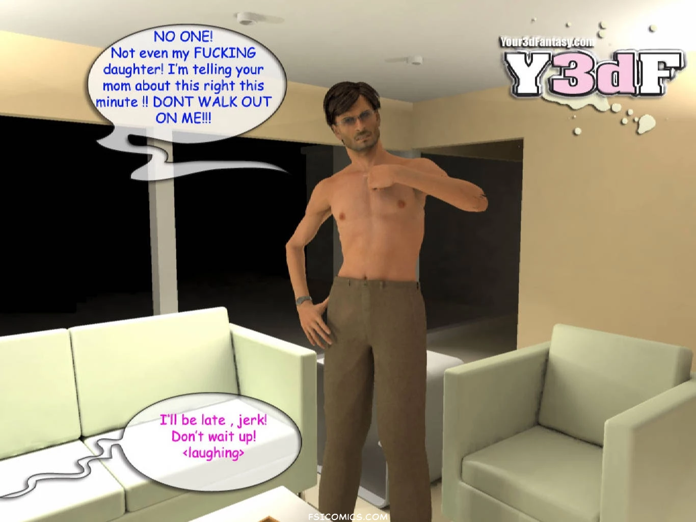 Lucy and Dad Chapter 1 Y3DF Your3DFantasy FSIComics.com 18 - FSIComics Lucy and Dad Chapter 1 Y3DF Your3DFantasy FSIComics.com 18 - FSIComics