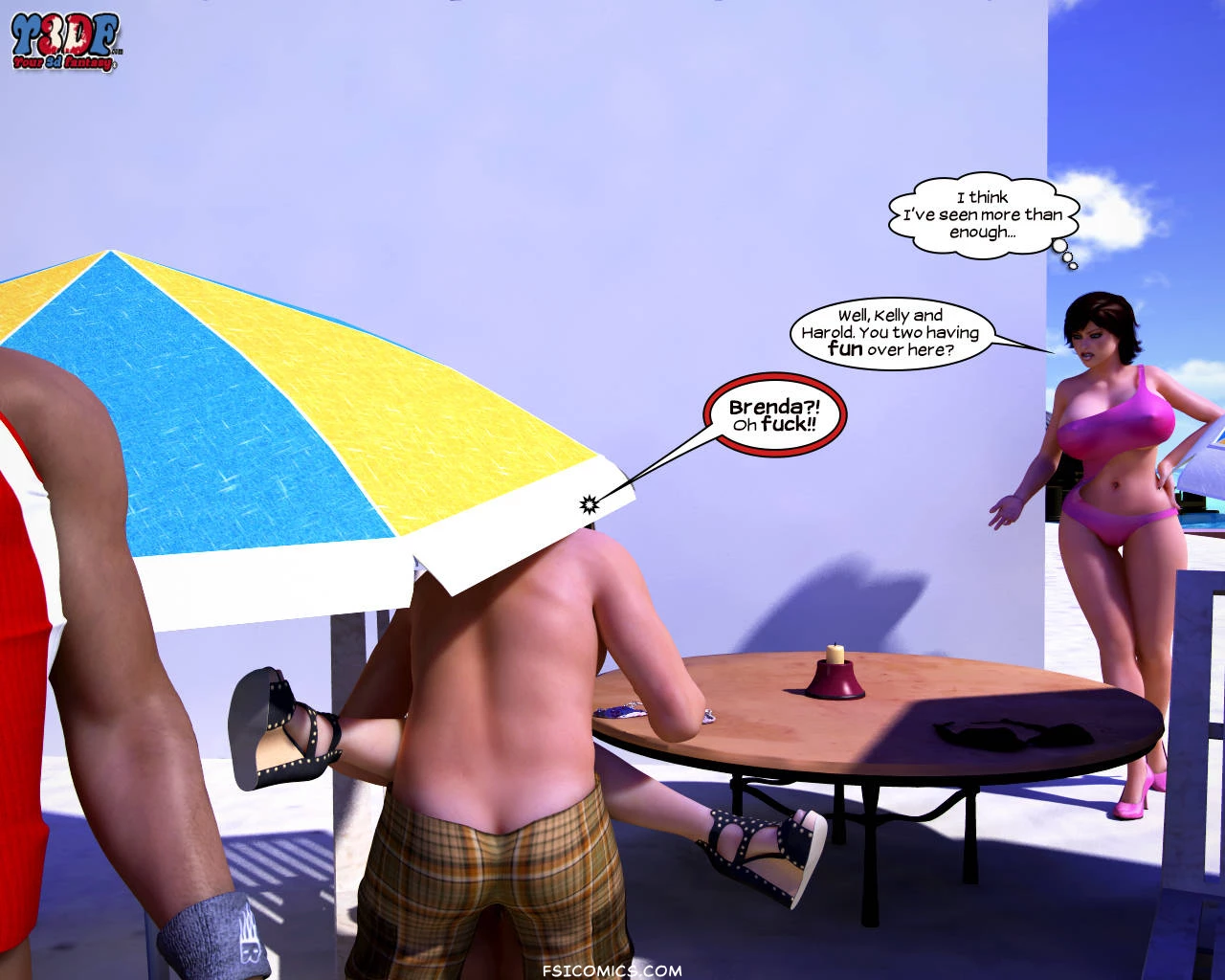 Who Did It Chapter 1 Y3DF Your3DFantasy FSIComics.com 88 - FSIComics