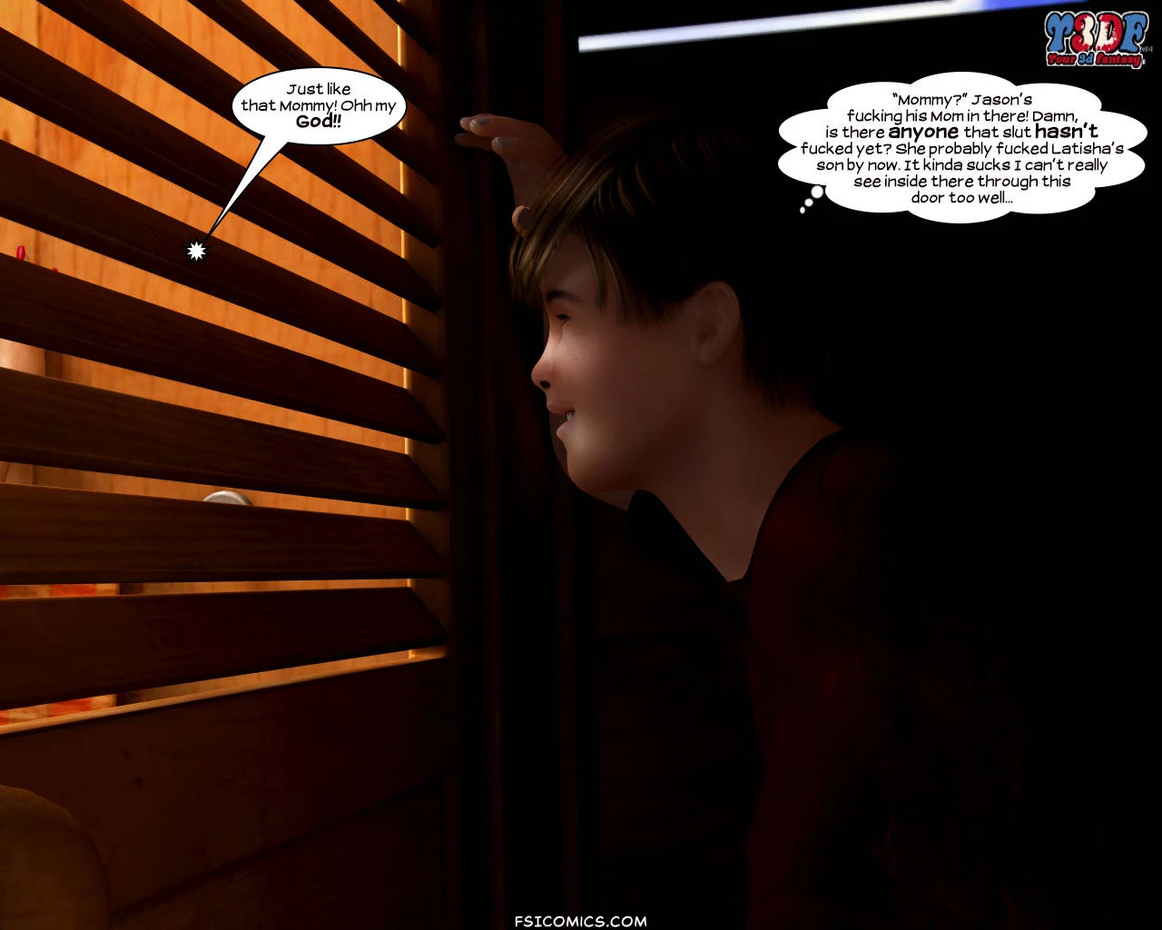Who Did It Chapter 2 Y3DF Your3DFantasy FSIComics.com 25 - FSIComics