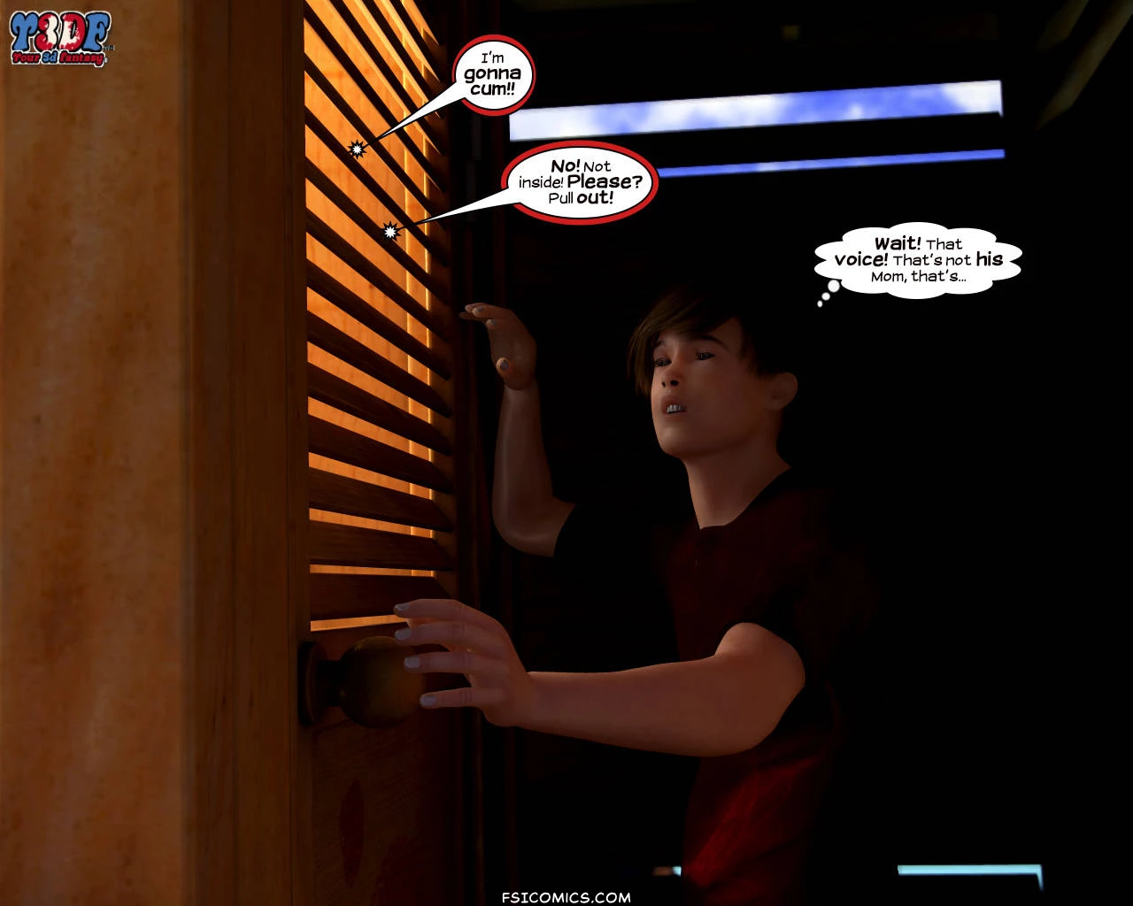Who Did It Chapter 2 Y3DF Your3DFantasy FSIComics.com 31 - FSIComics