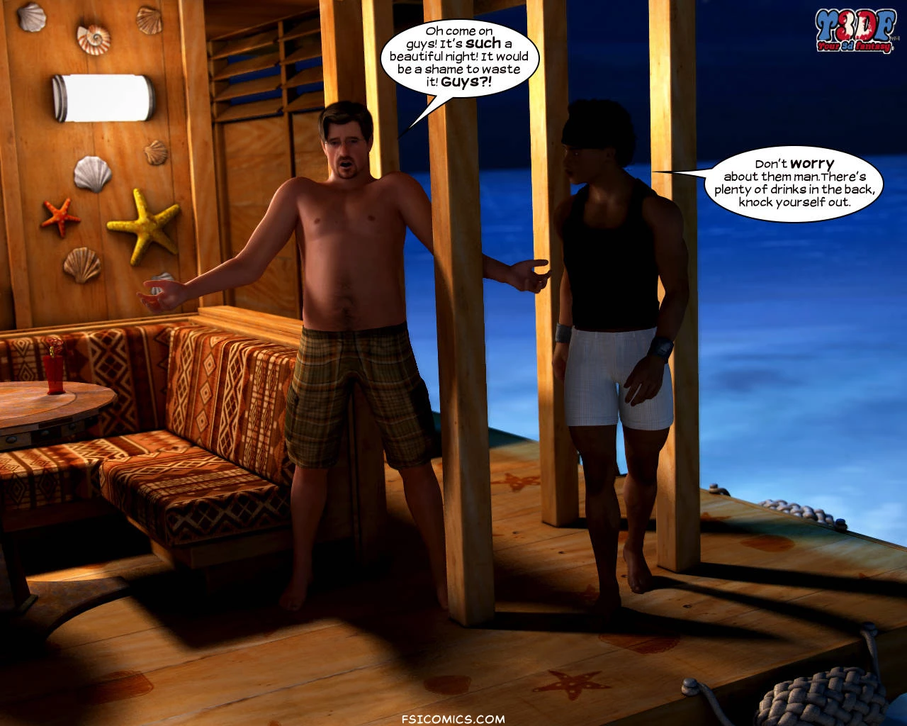 Who Did It Chapter 2 Y3DF Your3DFantasy FSIComics.com 58 - FSIComics