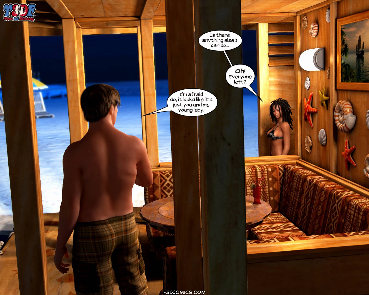 Who Did It Chapter 2 Y3DF Your3DFantasy FSIComics.com 59 - FSIComics