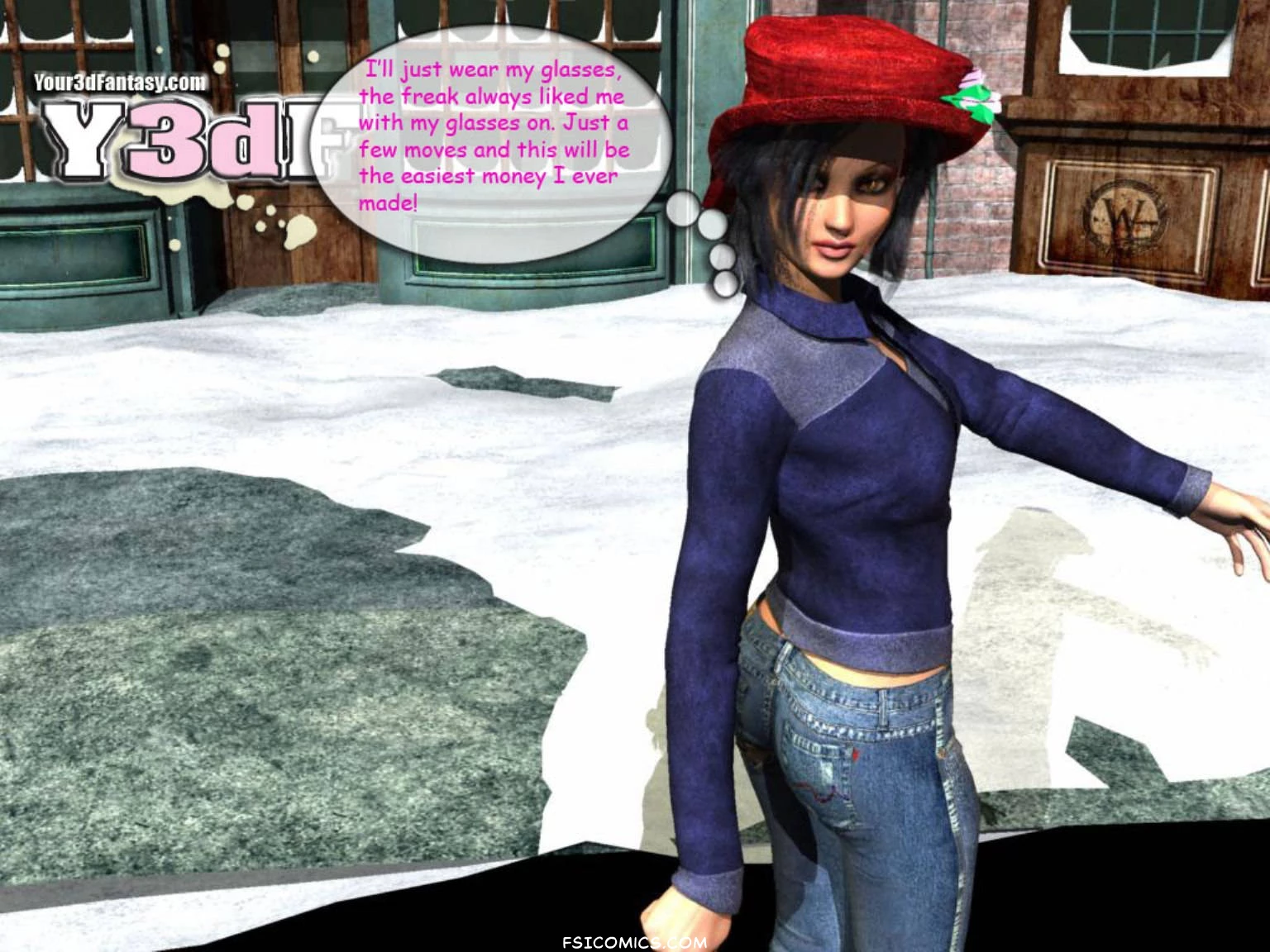Xmas Y3DF Your3DFantasy FSIComics.com 2 - FSIComics