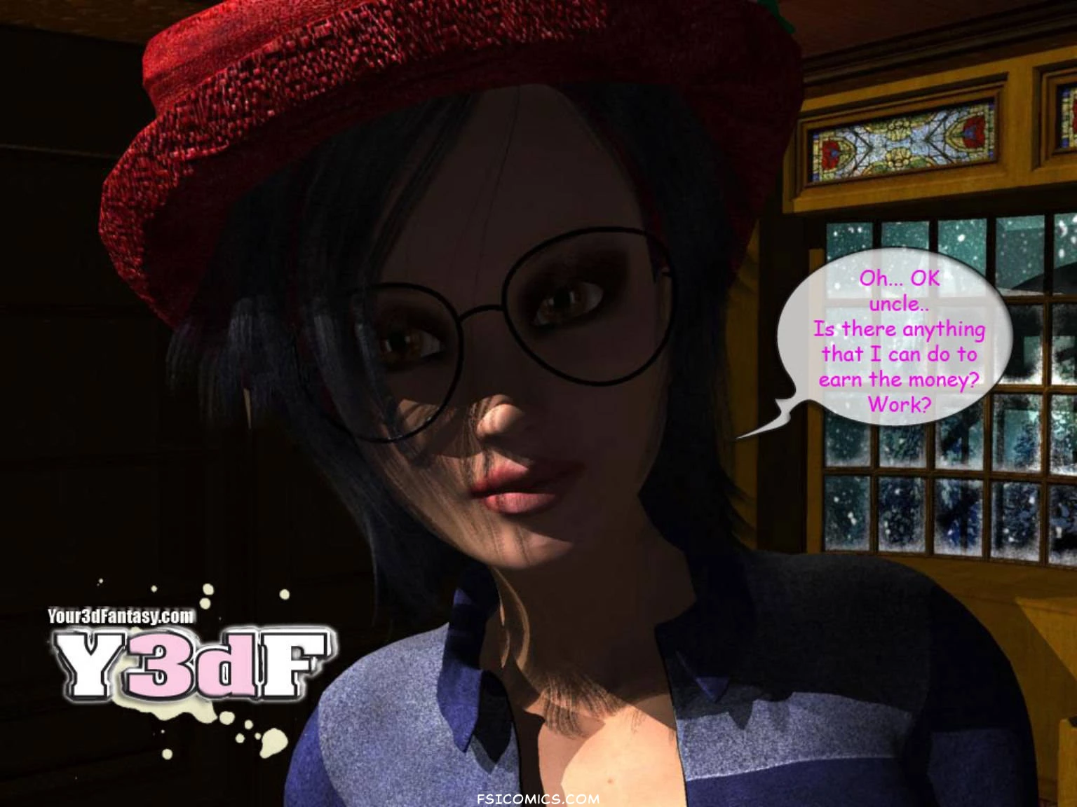 Xmas Y3DF Your3DFantasy FSIComics.com 8 - FSIComics