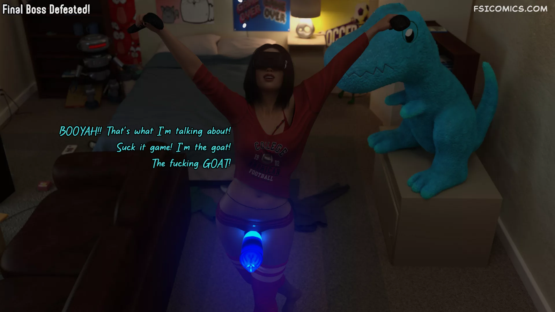 futa virtual reality chapter 1 eris3d 138 - FSIComics