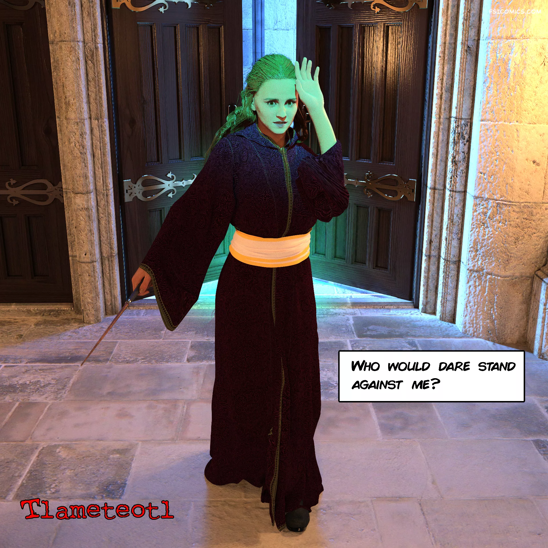 hermione hogwarts homecoming tlameteotl 007 - FSIComics
