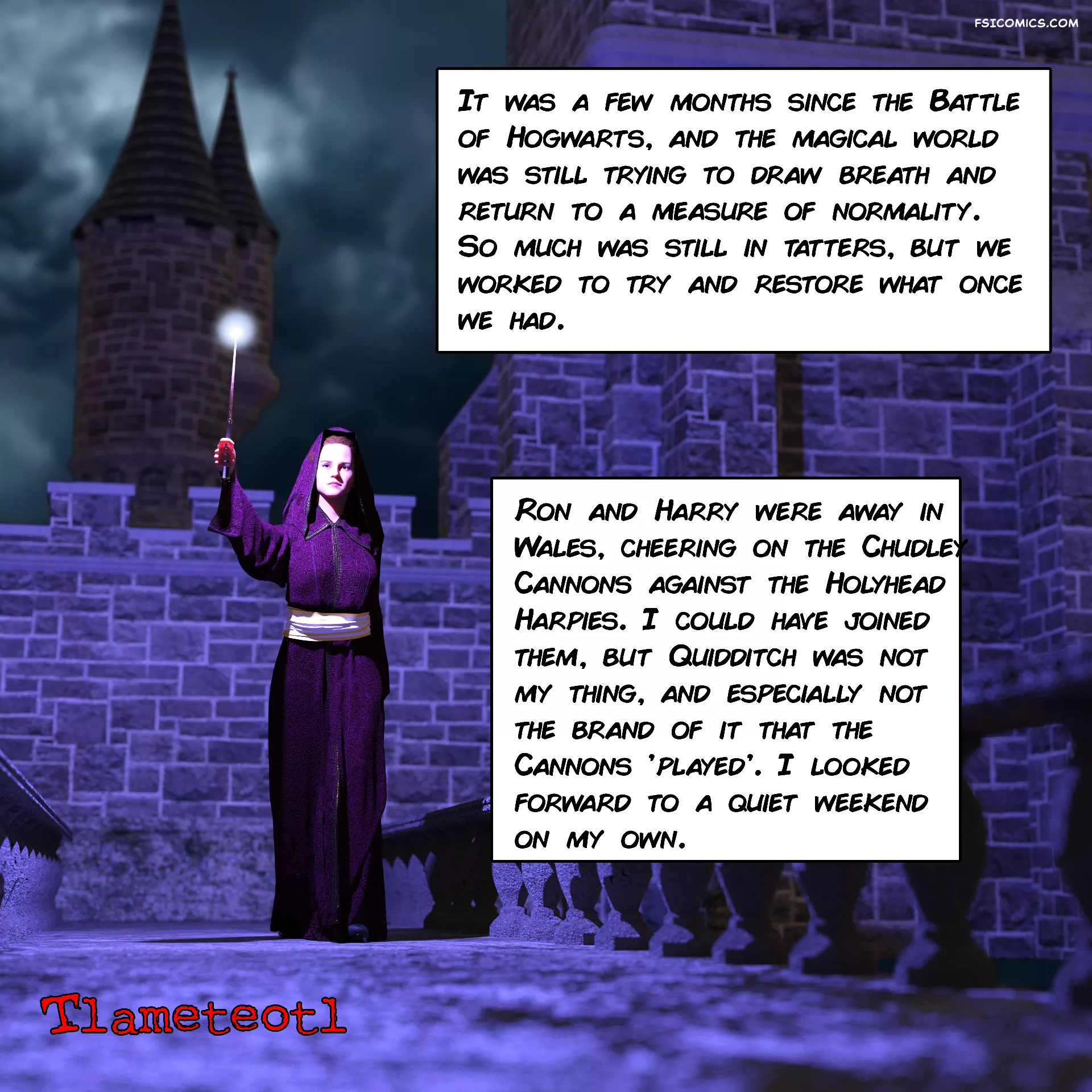 hermione hogwarts homecoming tlameteotl 02 - FSIComics