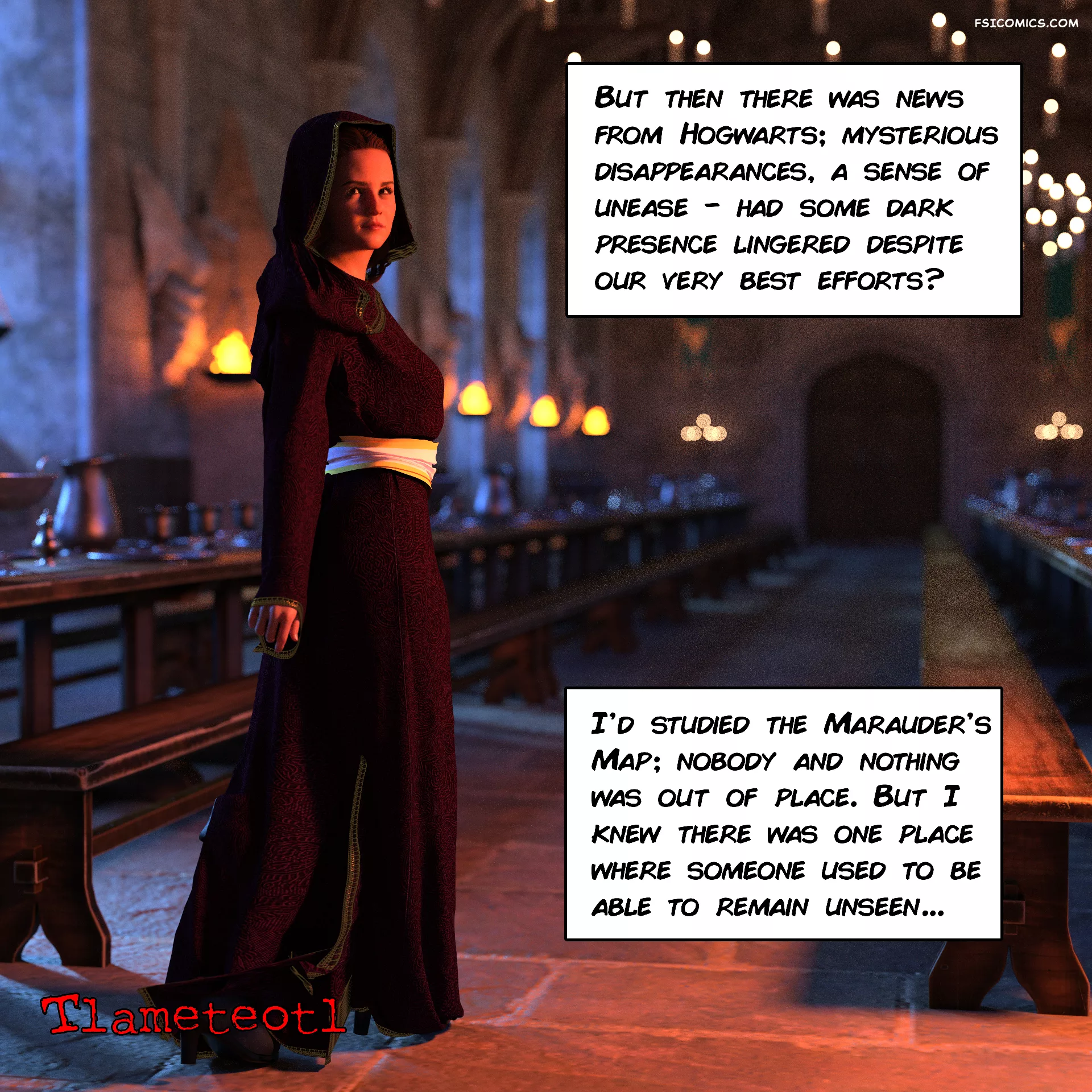 hermione hogwarts homecoming tlameteotl 03 - FSIComics