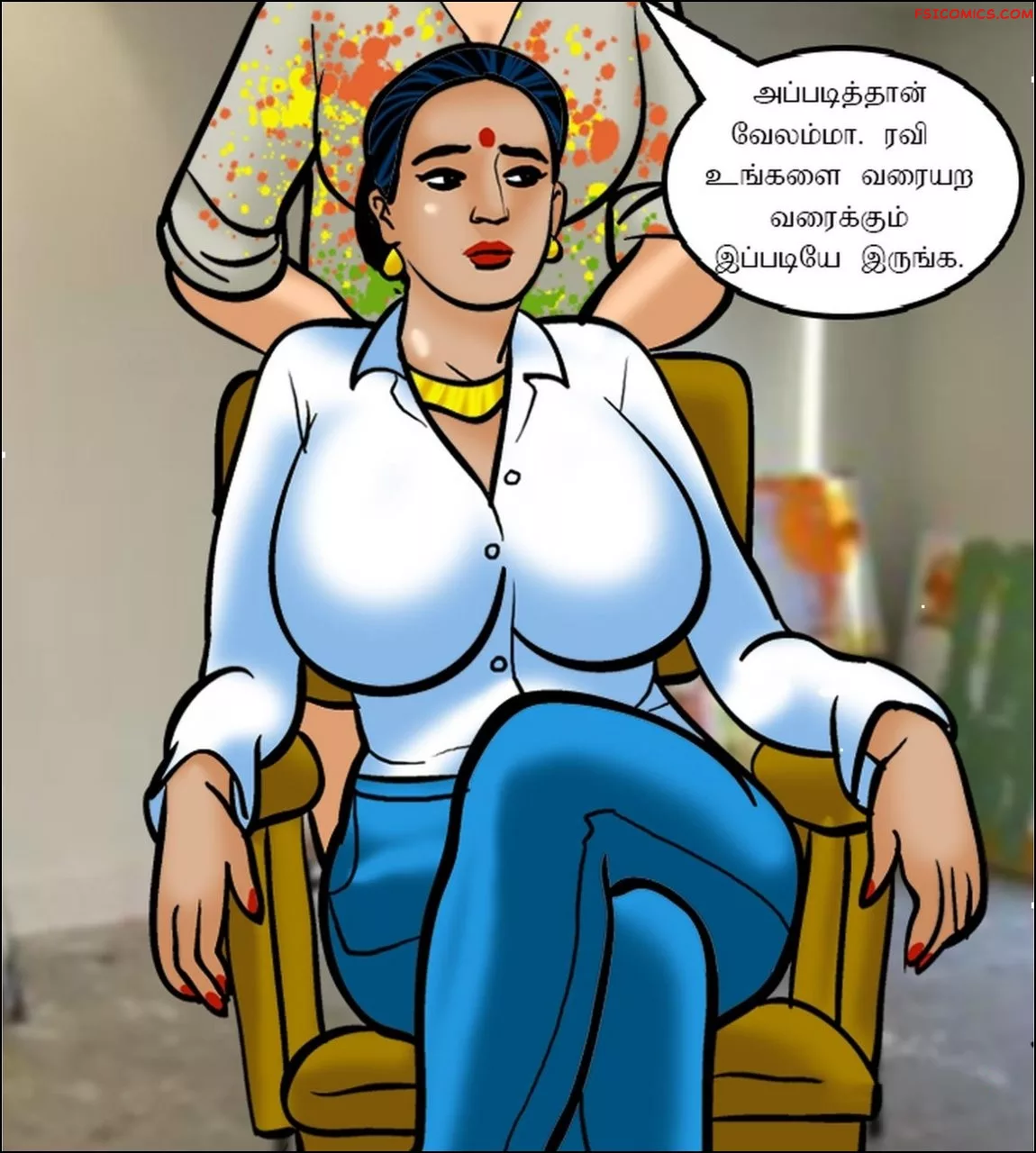 velamma episode 62 tamil கலப பயணம 060 - FSIComics
