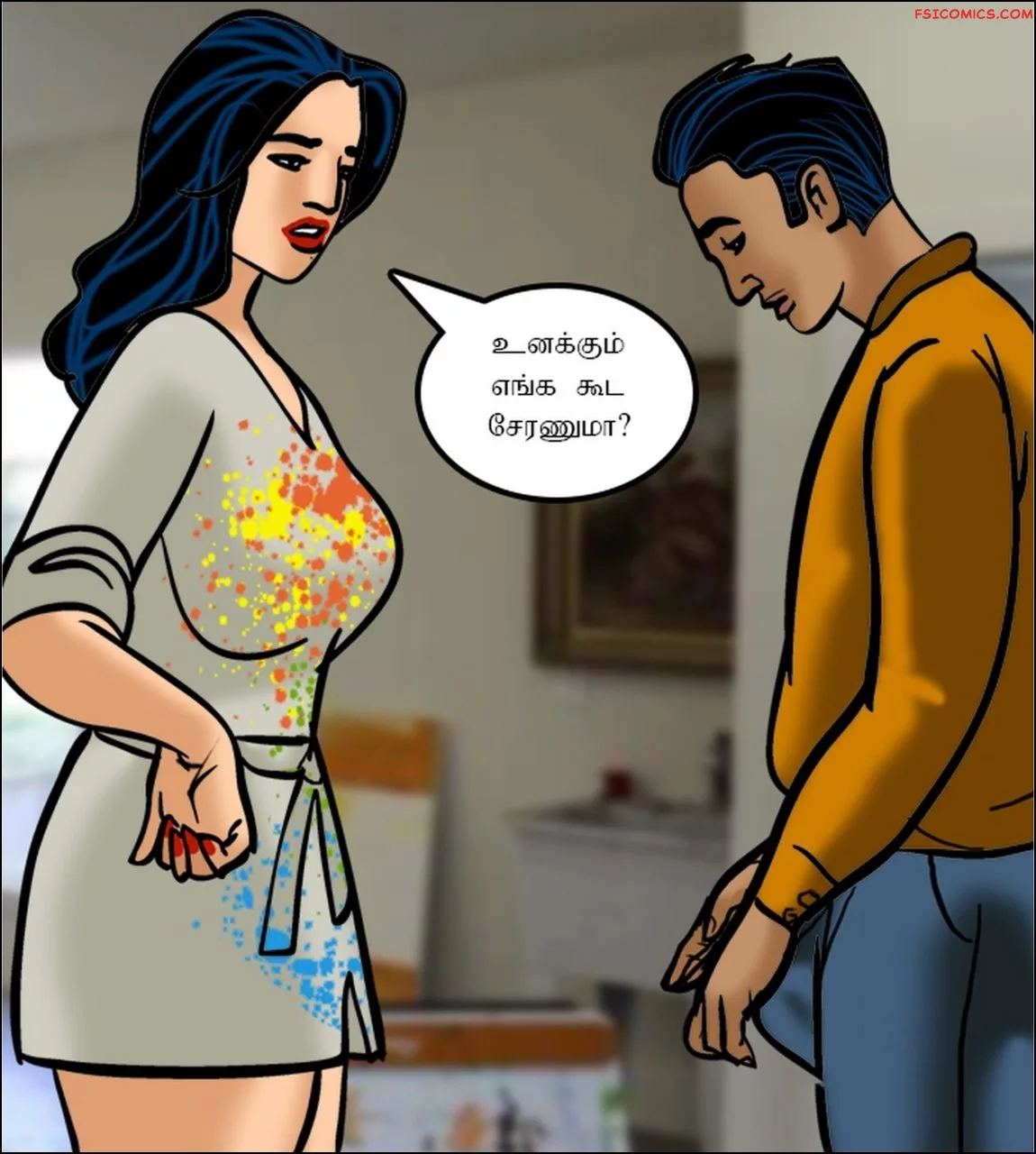 velamma episode 62 tamil கலப பயணம 105 - FSIComics