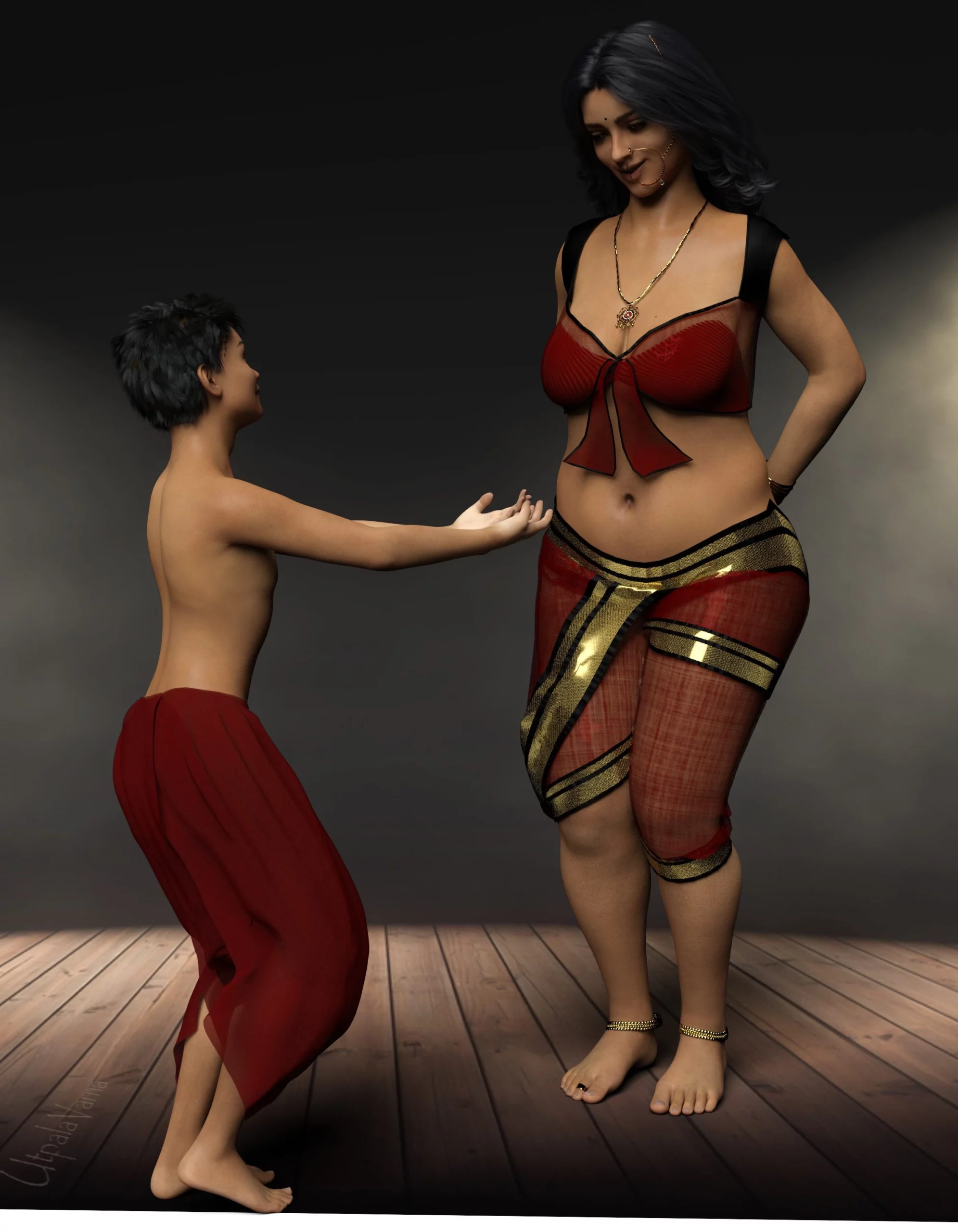 Dance Utpala Varna FSIComics.com 2 scaled - FSIComics