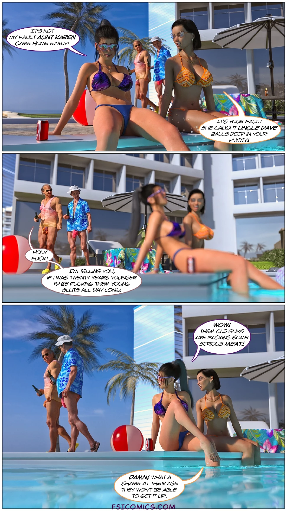 Dirty Gramps Chapter 2 Vacation Fornication TAB109 Collection FSIComics.com 3 - FSIComics