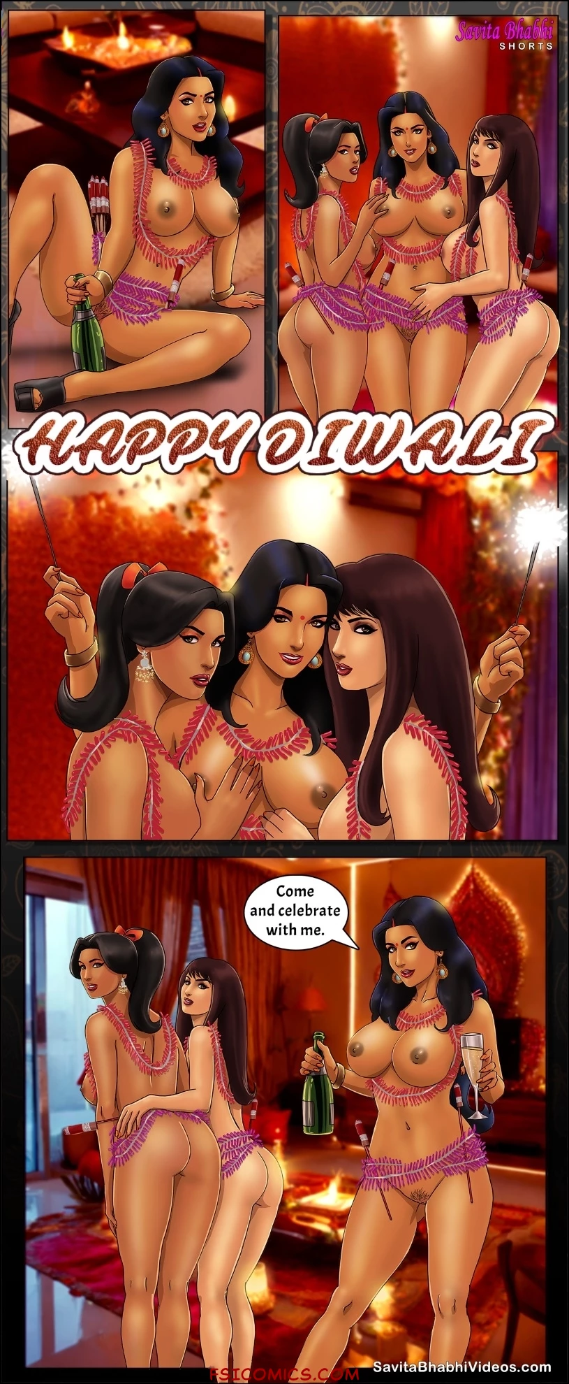 Savita Bhabhi Short Comic Episode 2 Happy Diwali Kirtu FSIComics.com 2 - FSIComics Savita Bhabhi Short Comic Episode 2 Happy Diwali Kirtu FSIComics.com 2 - FSIComics
