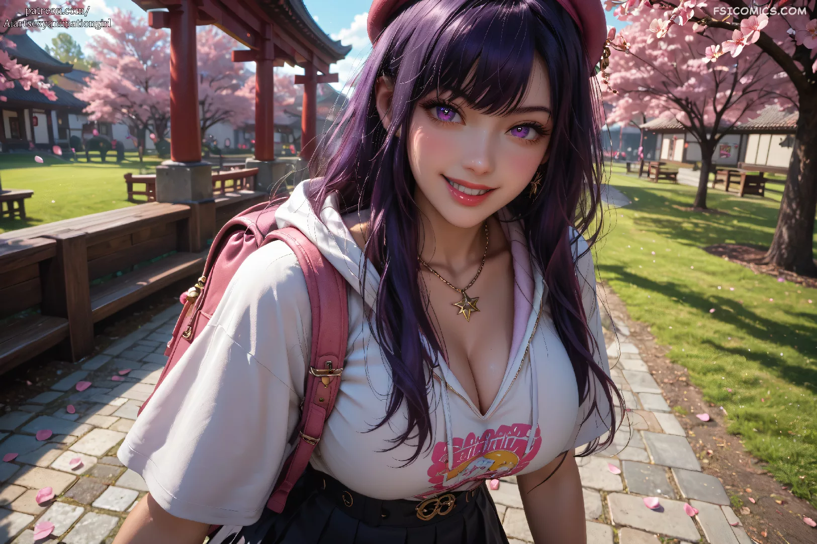 ai purple hair aiasag 010 - FSIComics